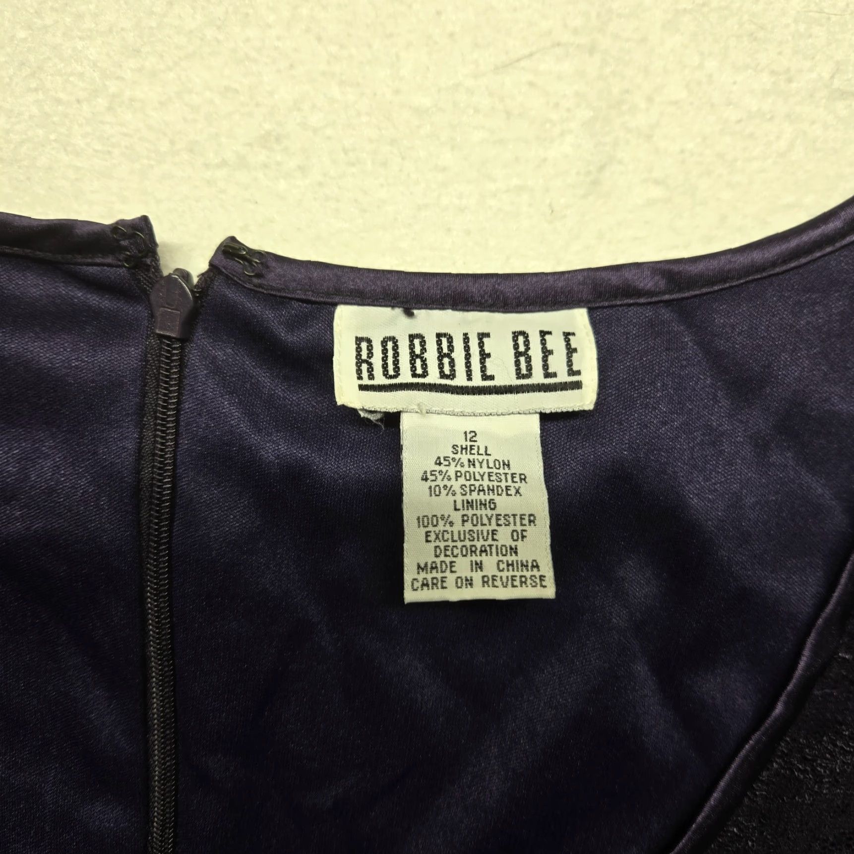 Vintage Robbie Bee Womens Strapless Midi Dress Size 12 Lined Floral Party Dress Size XL / US 12-14 / IT 48-50 - 4 Thumbnail