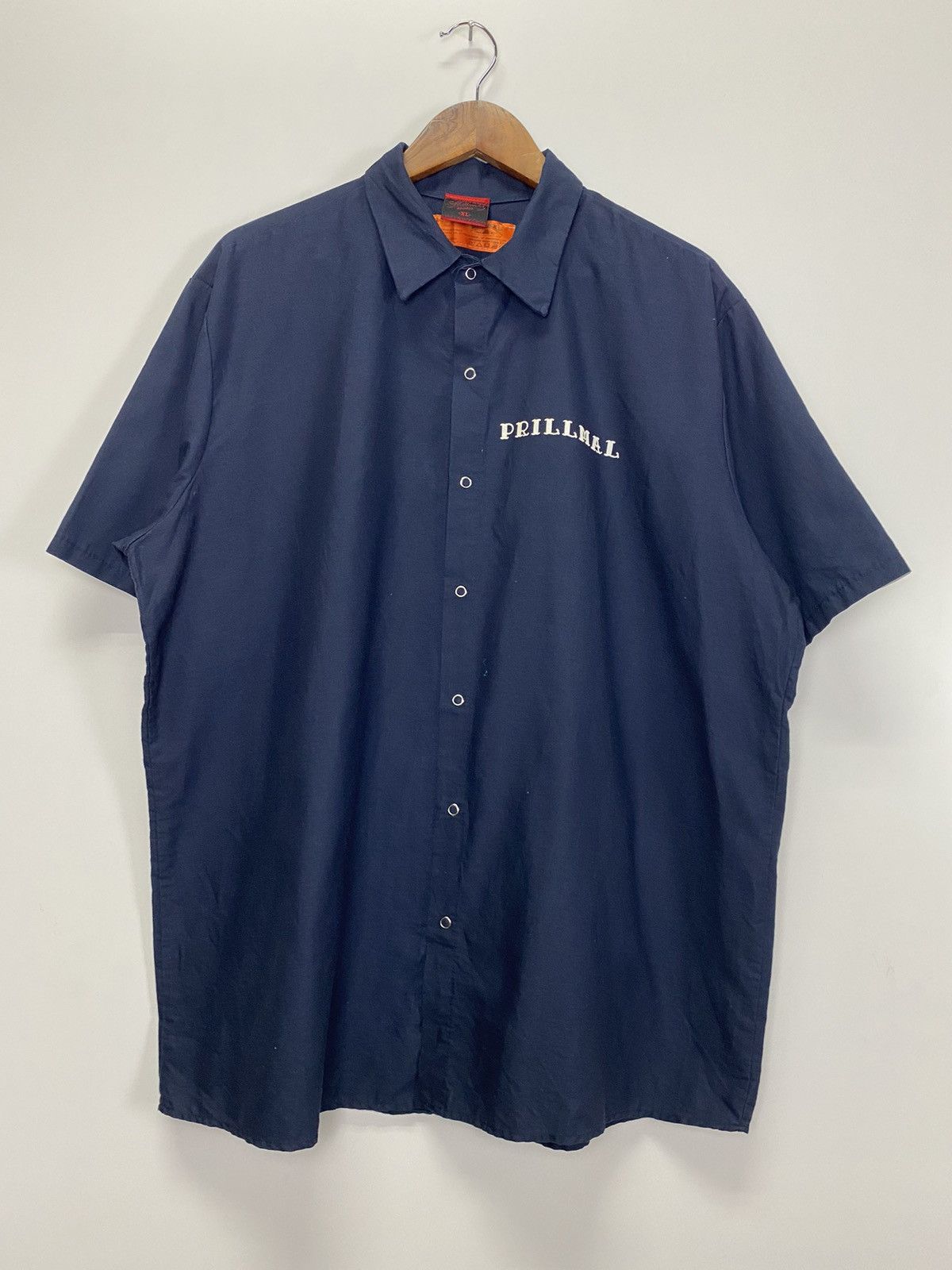Japanese Brand × Vintage Vintage Prillmal Bandana Logo button shirt Size US XL / EU 56 / 4 - 3 Thumbnail