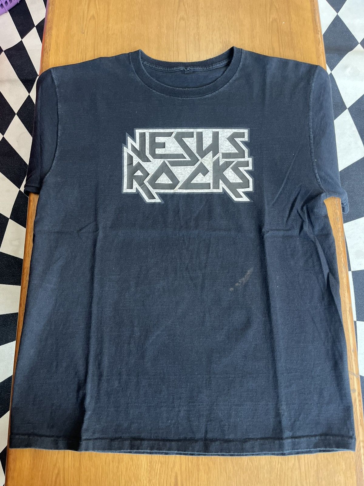 Band Tees Vintage JESUS ROCKS 00’s Tshirt Size US L / EU 52-54 / 3 - 3 Thumbnail