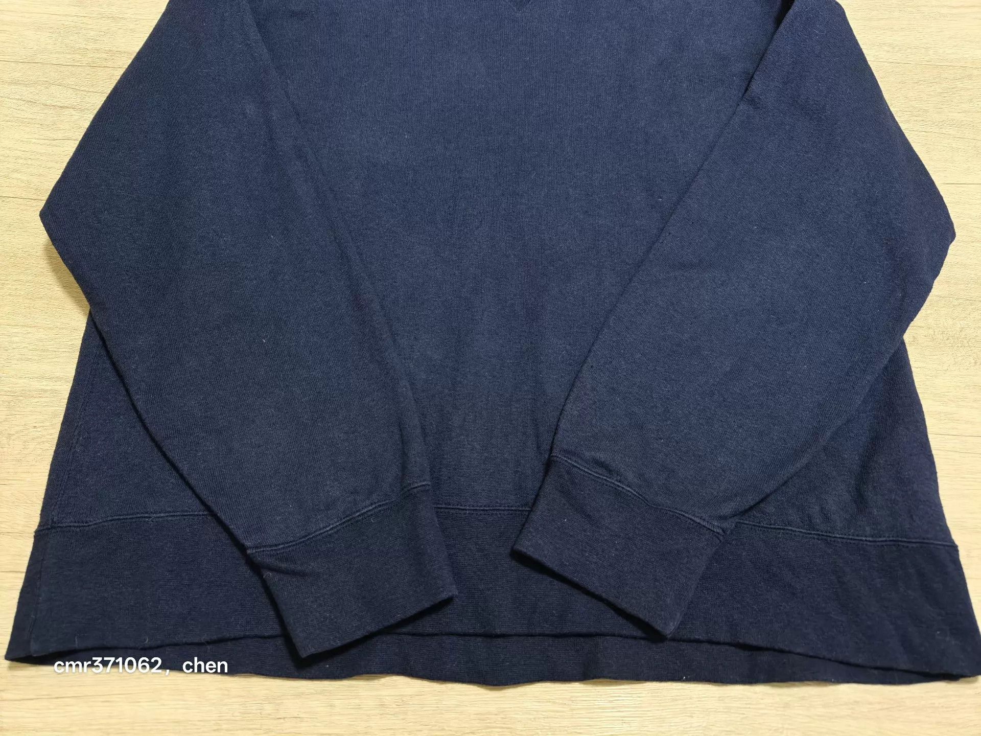 Visvim visvim 22ss jumbo l/s sweat navy 3 used worn Size US L / EU 52-54 / 3 - 5 Thumbnail