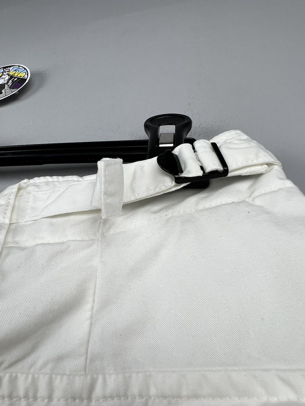 C.P. Company × Stone Island × Vintage Stone Island Vintage Yachting Shorts Chino White Size US 32 / EU 48 - 4 Thumbnail