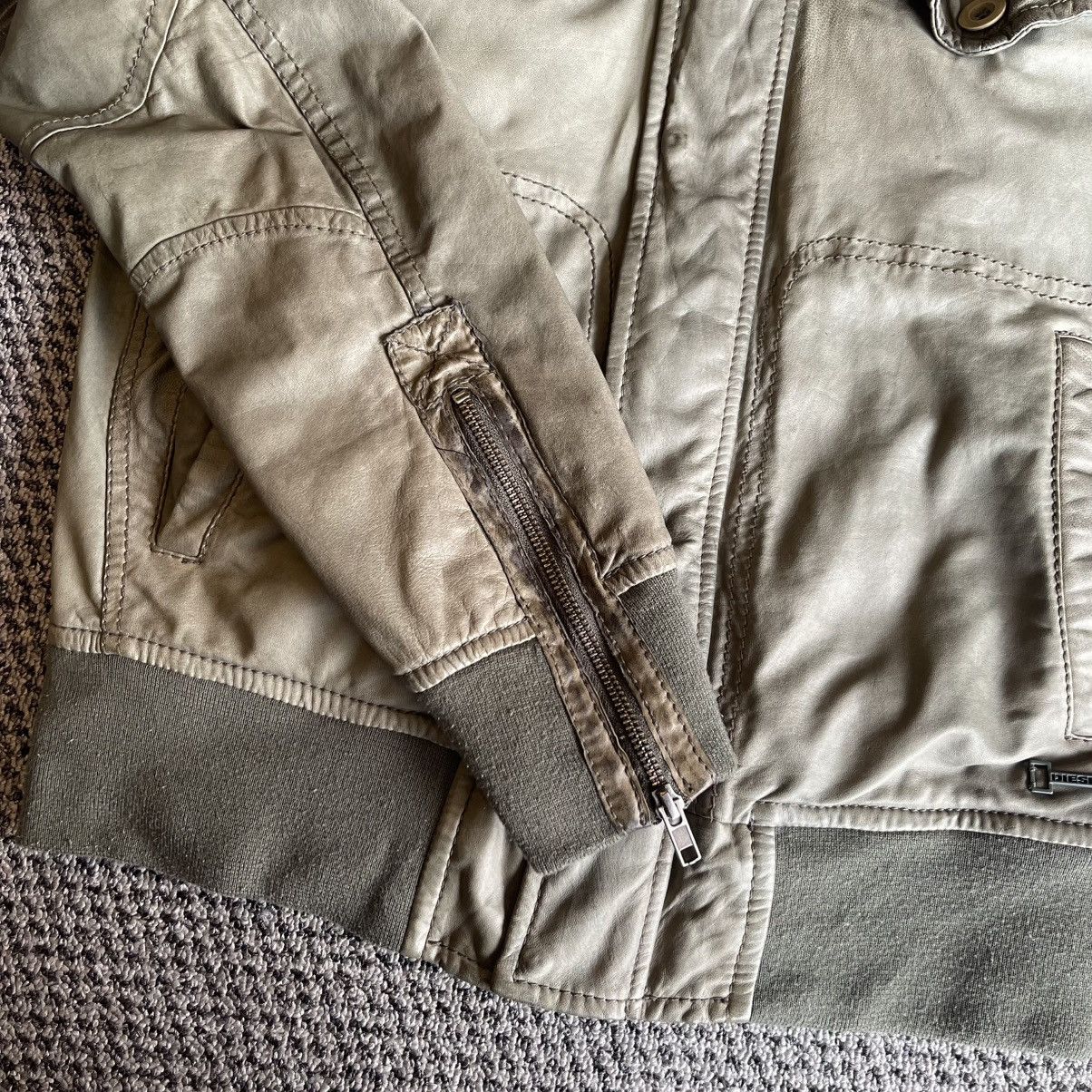 Diesel Diesel Leather Jacket Classic Vintage Prefer Size S to M Size US M / EU 48-50 / 2 - 12 Thumbnail