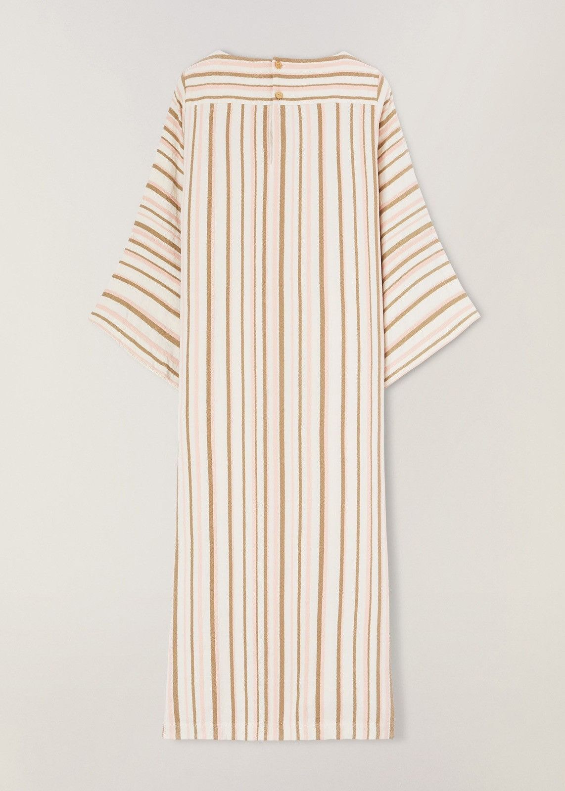 Loro Piana o1srvl11e0824 Veronica Terry Maxi Dress in Multicolor Size XL / US 12-14 / IT 48-50 - 2 Thumbnail