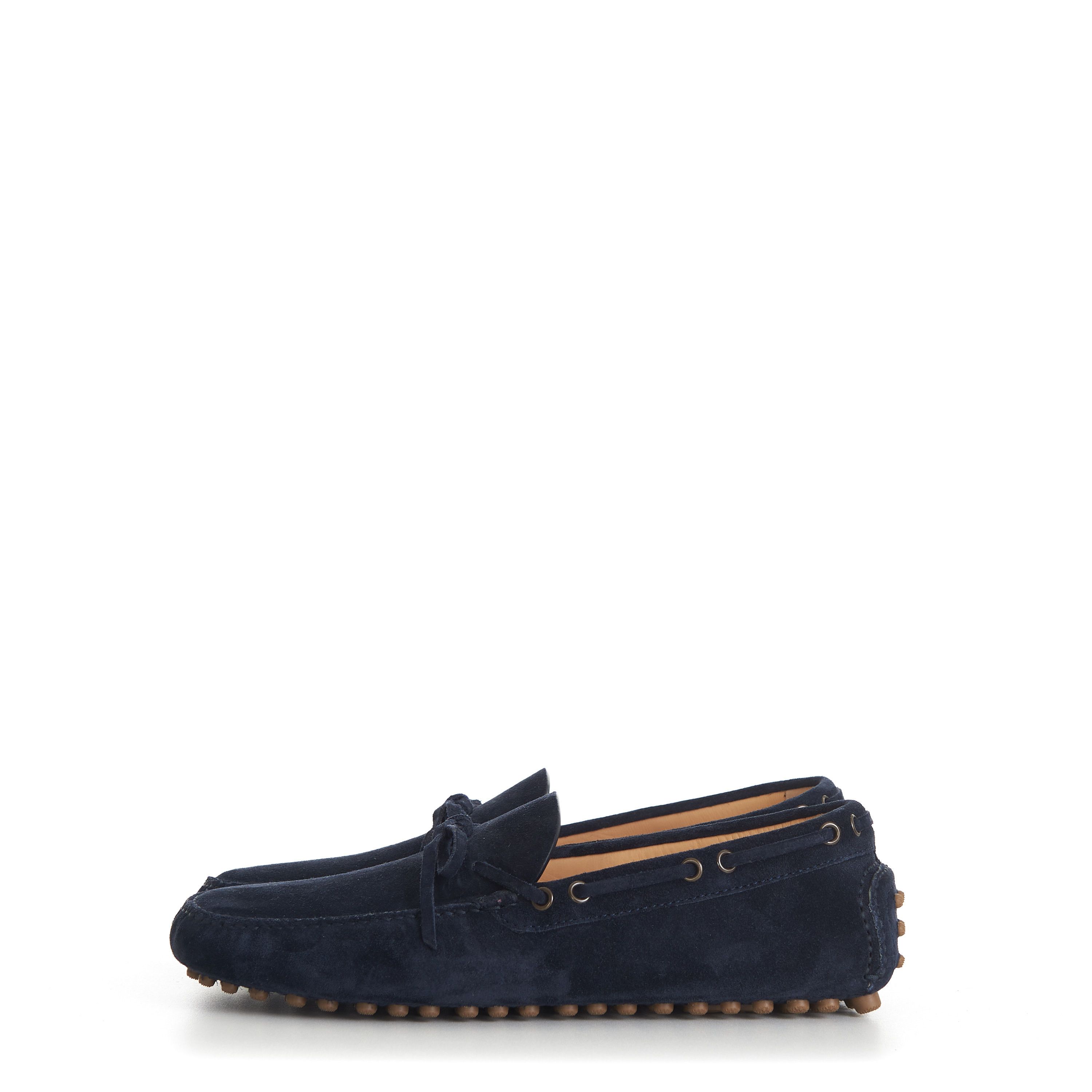 Brunello Cucinelli Dark Blue Driver Shoes Moccasin - Suede Calfskin Size US 8.5 / EU 41-42 - 5 Thumbnail