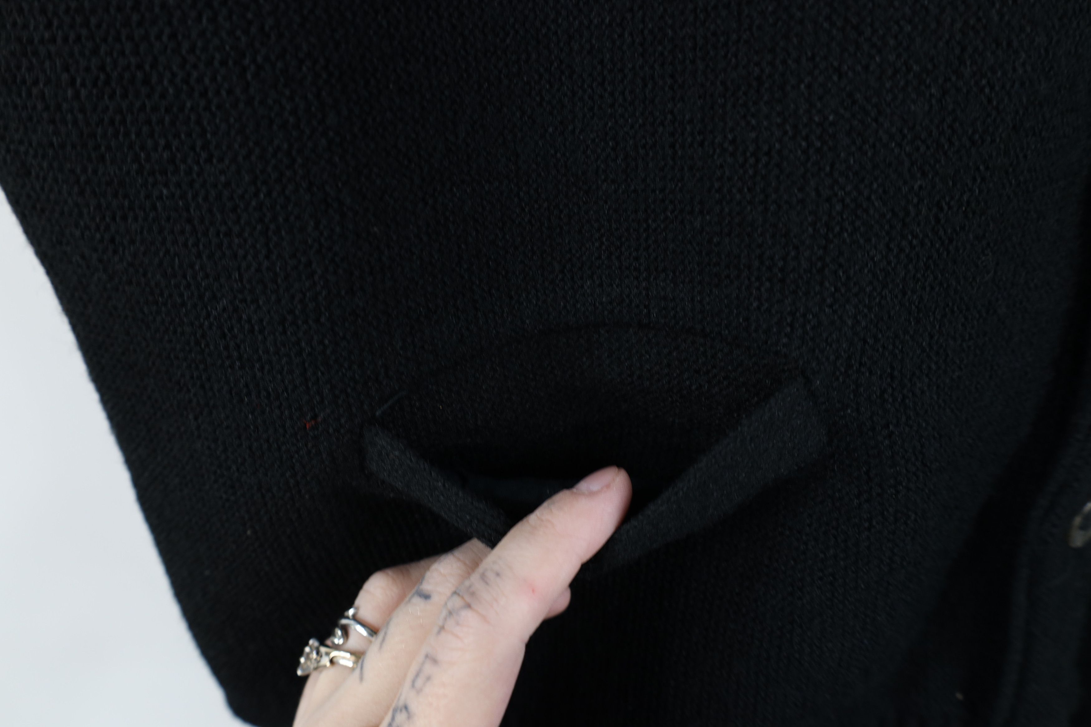 Vintage Vintage 60s 70s Streetwear Knit Sweater Vest Black USA Size US L / EU 52-54 / 3 - 5 Thumbnail
