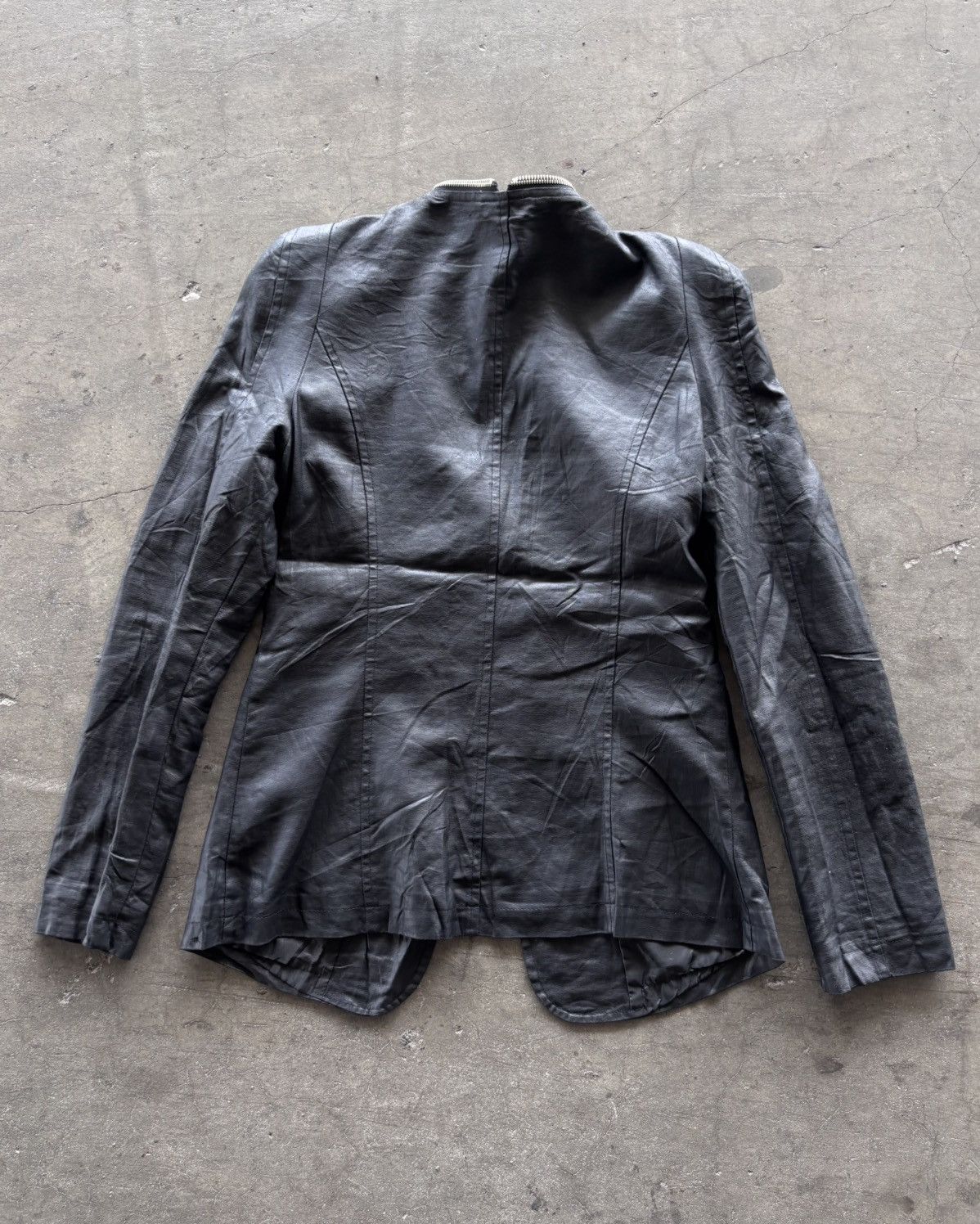 If Six Was Nine 14th Addiction Style Full Zip Leather Jacket Size US M / EU 48-50 / 2 - 3 Thumbnail
