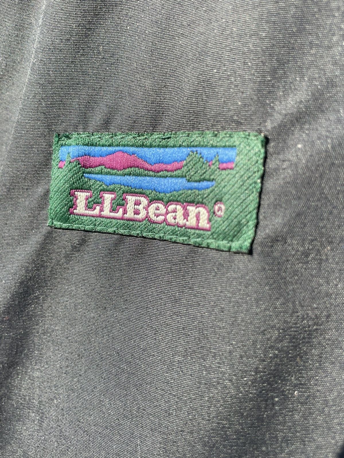 L.L. Bean Vintage 90’s L.L. Bean Men's Black Warm-Up Jacket Full Zip Size US S / EU 44-46 / 1 - 12 Thumbnail