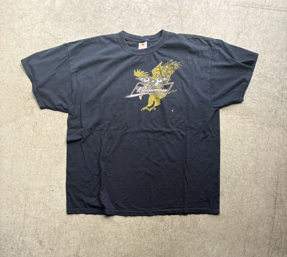 Budweiser Vintage Y2K Budweiser T-Shirt Size US XXL / EU 58 / 5 - 1 Thumbnail