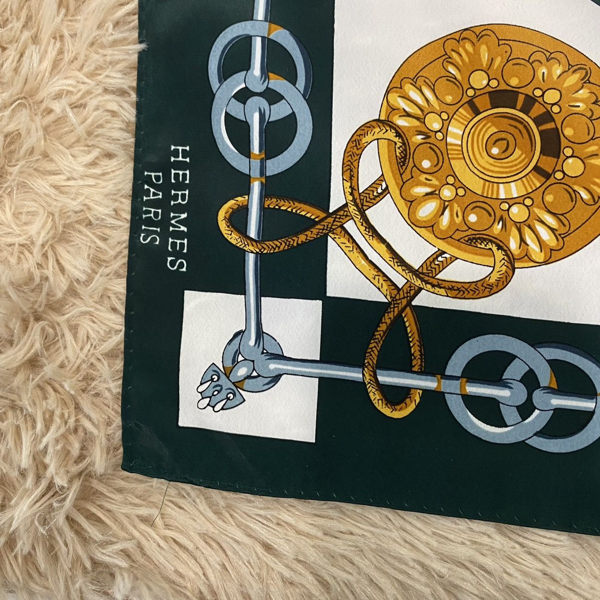 Hermes 🔥VINTAGE SCARVES HERMES SILK MADE IN FRANCE Size ONE SIZE - 9 Thumbnail