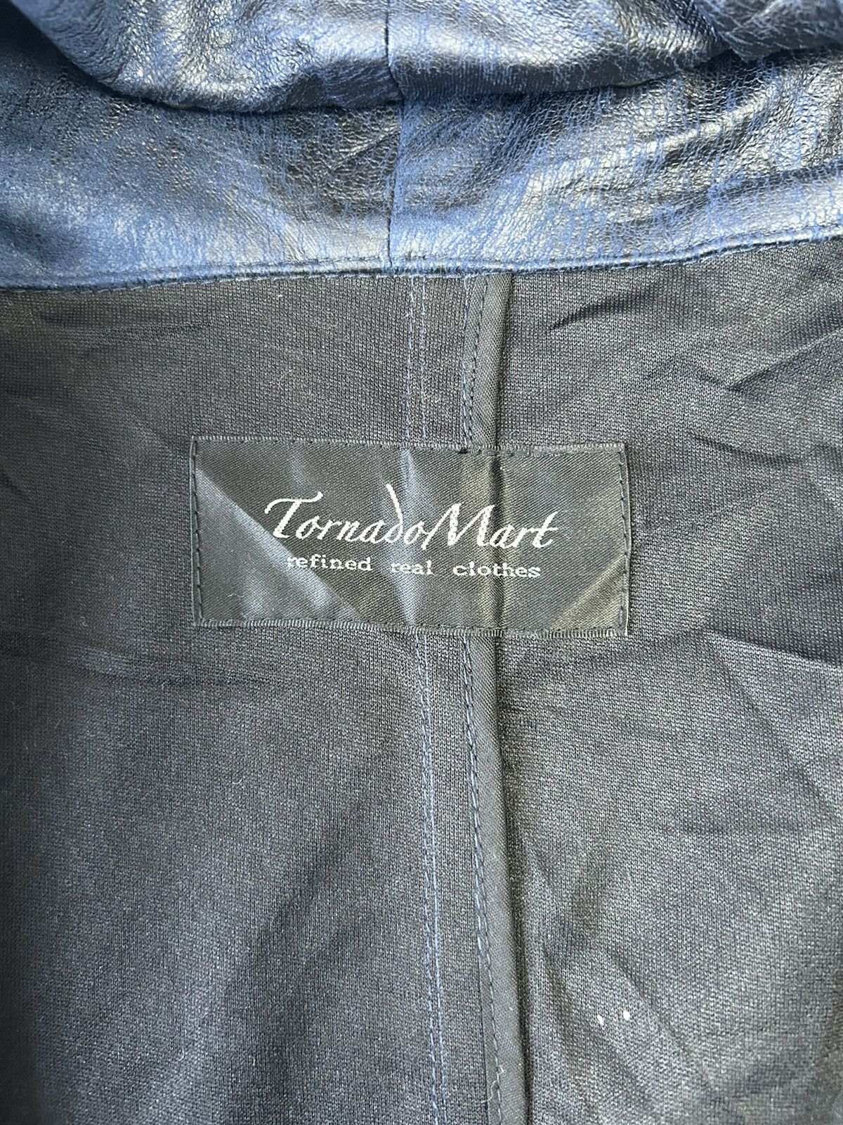 Designer × Japanese Brand × Tornado Mart TORNADO MART HIDDEN HOOD DOUBLE ZIP JACKET Size M / US 6-8 / IT 42-44 - 6 Thumbnail