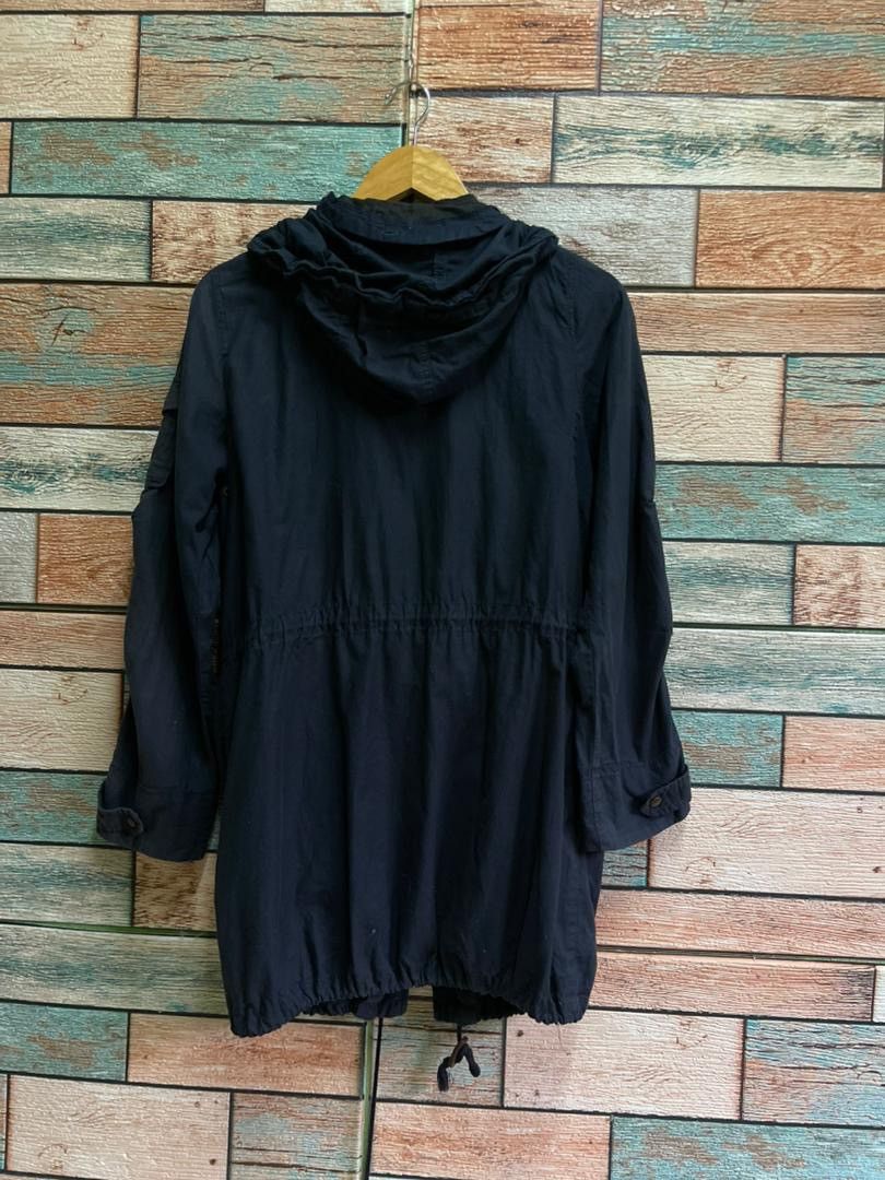 Vintage H.MARKET Japan Military Style Hooded Parka Jacket