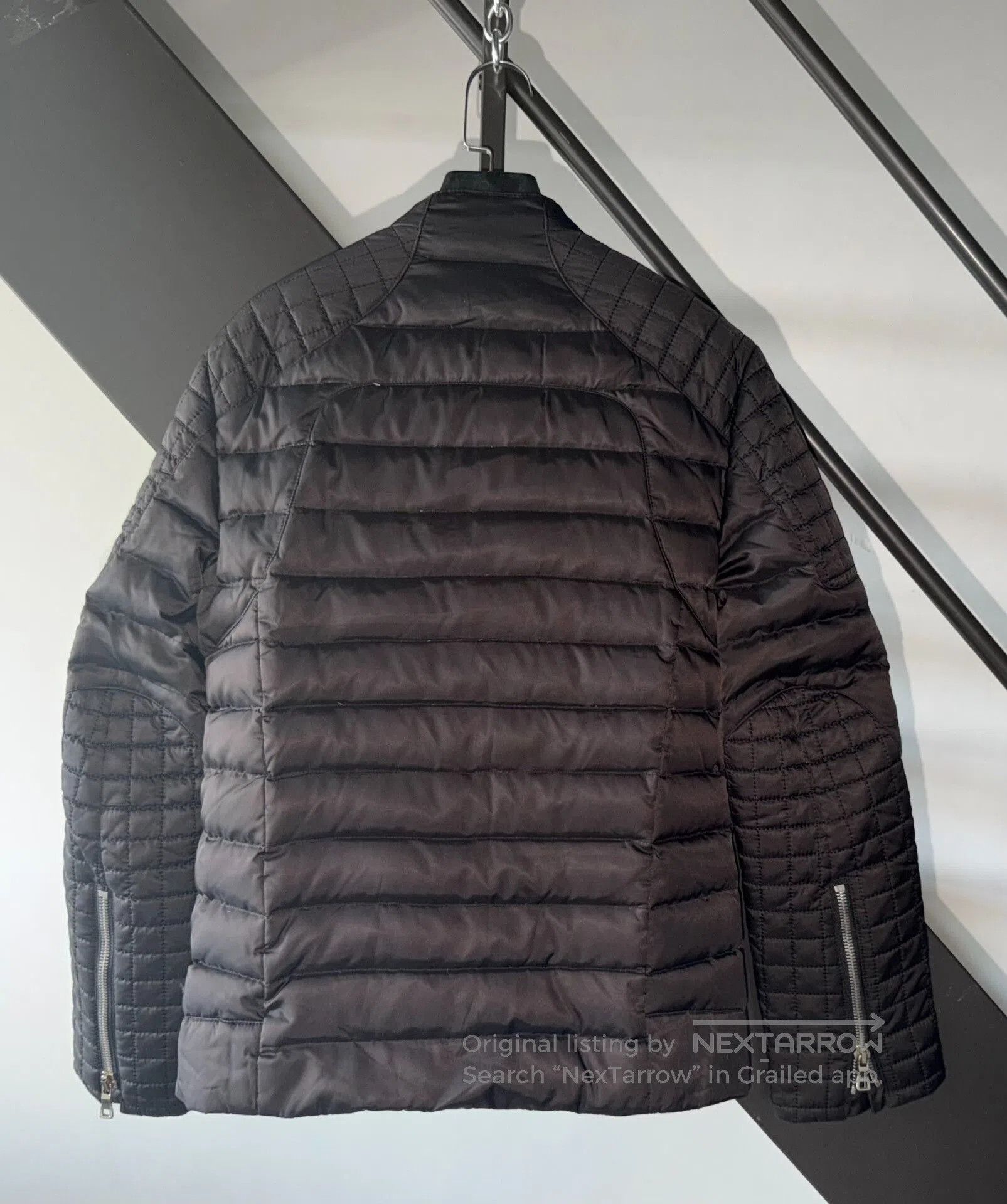 Balmain Balmain Black Quilted Nylon Jacket. Size US S / EU 44-46 / 1 - 7 Thumbnail