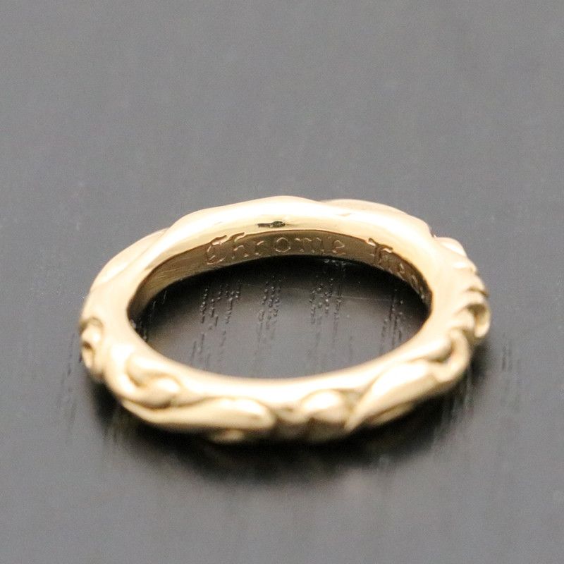 Chrome Hearts Chrome Hearts Gold Scroll Band Ring - Size 9.5 Size ONE SIZE - 4 Thumbnail