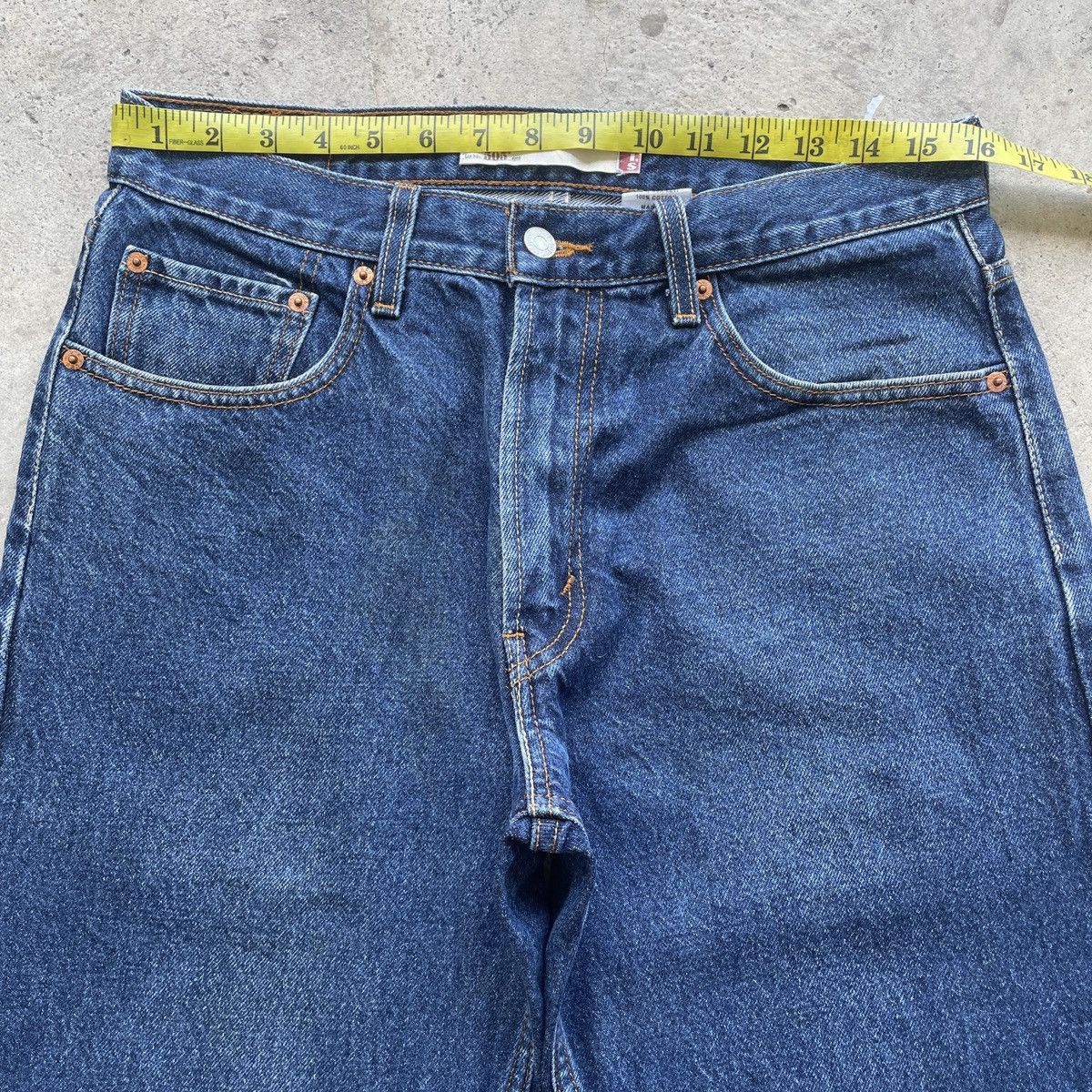 Levi's W32x29 Vintage Levi’s 505 THRASHED Jeans Pants Denim Size US 32 / EU 48 - 5 Thumbnail
