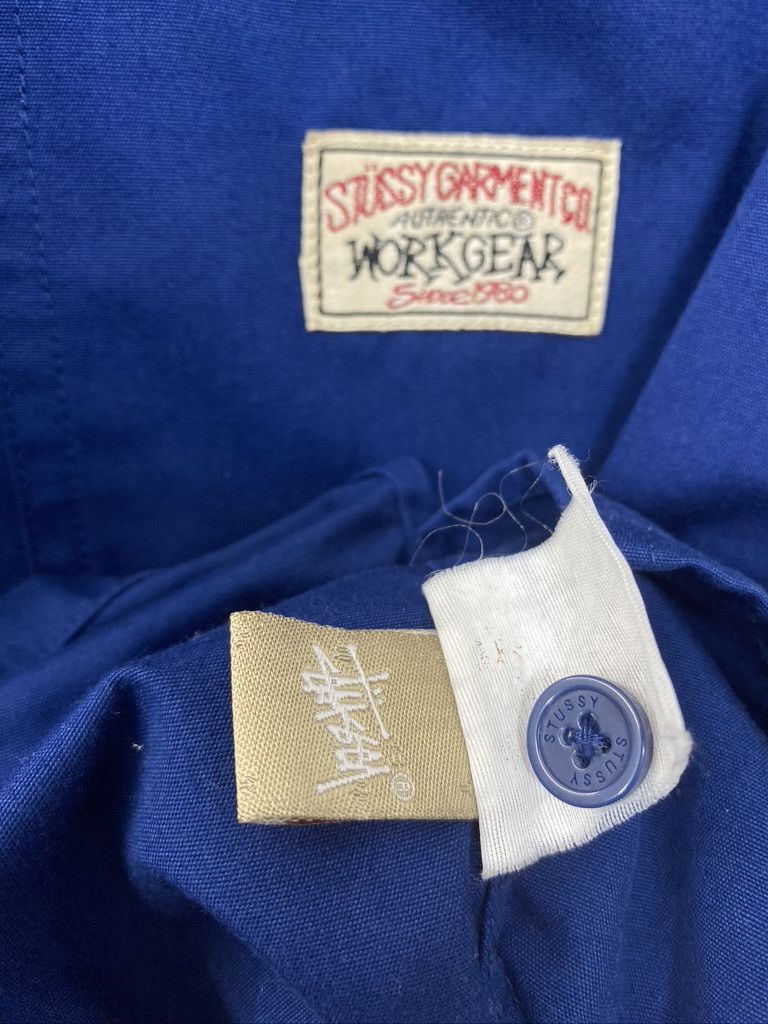 Stussy Stussy Workgear Long Haul Motorbike Button Up Work Shirt Size US S / EU 44-46 / 1 - 6 Thumbnail