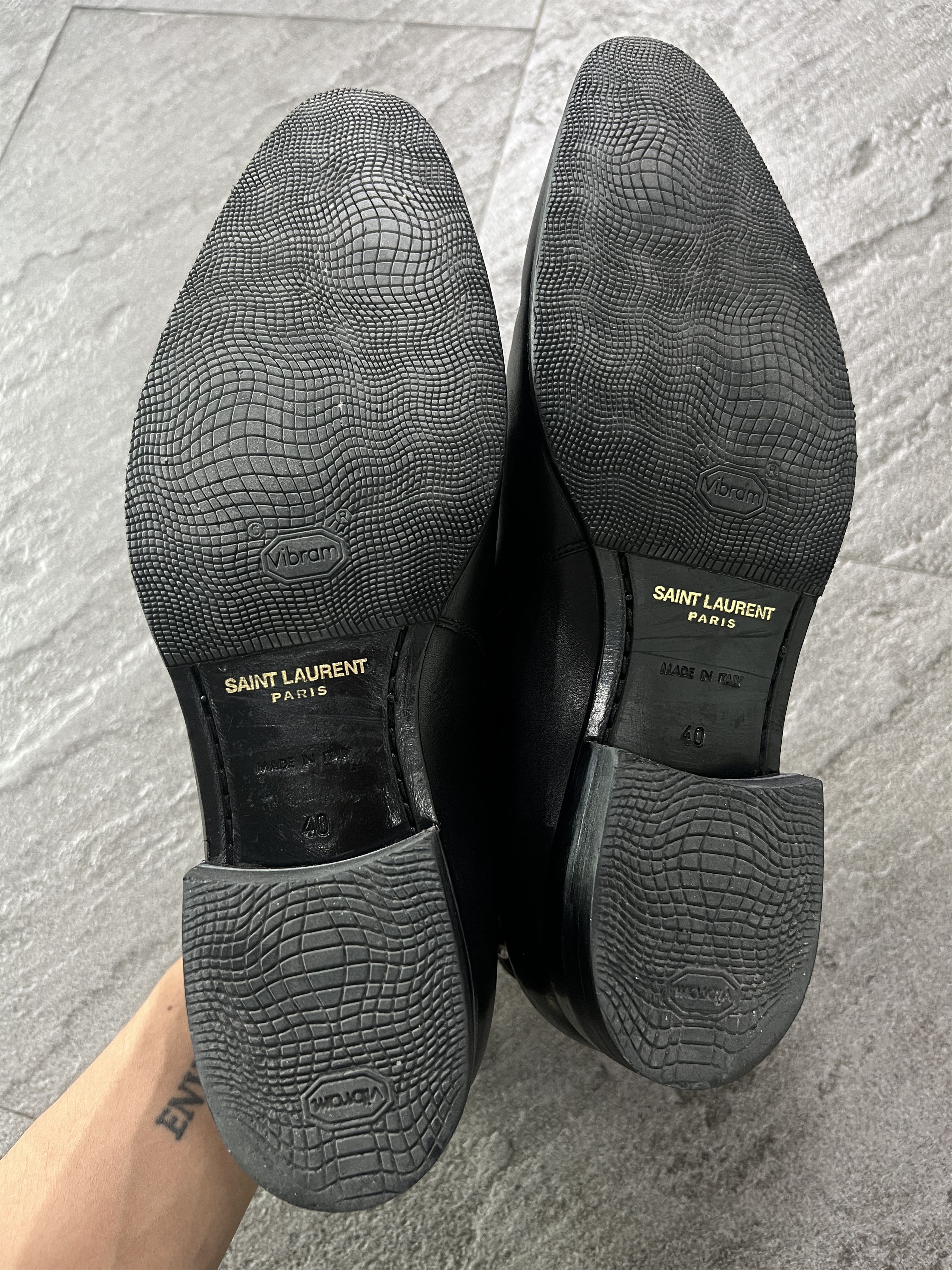 Saint Laurent Paris Saint Laurent Paris Stud Harness Ankle Boots Black EU40 Size US 7 / EU 40 - 12 Thumbnail