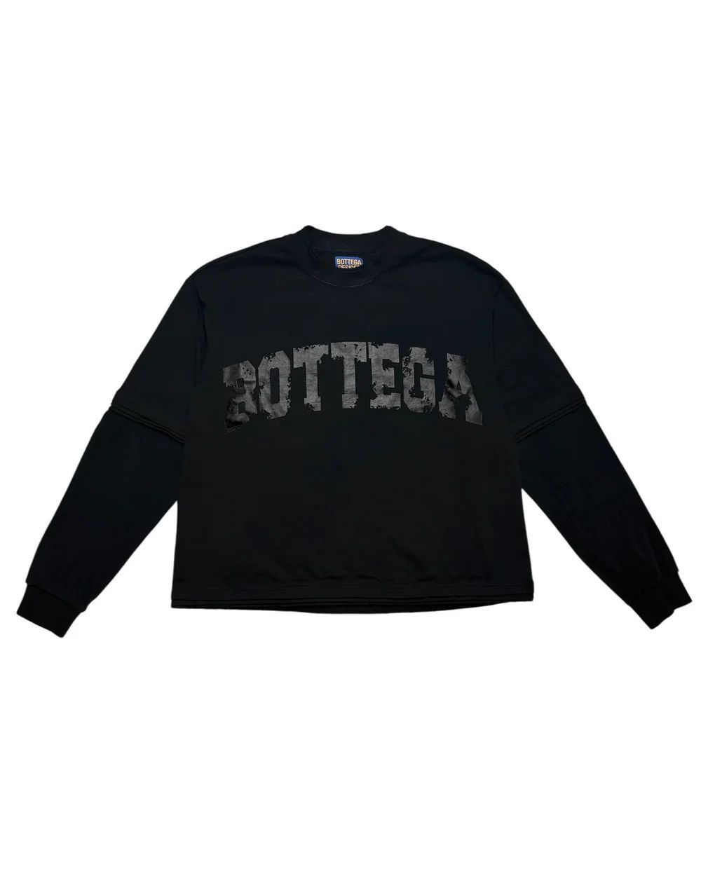 Bottega Desires Bottega Desires 'War' Black LS Tee Size US XL / EU 56 / 4 - 1 Preview