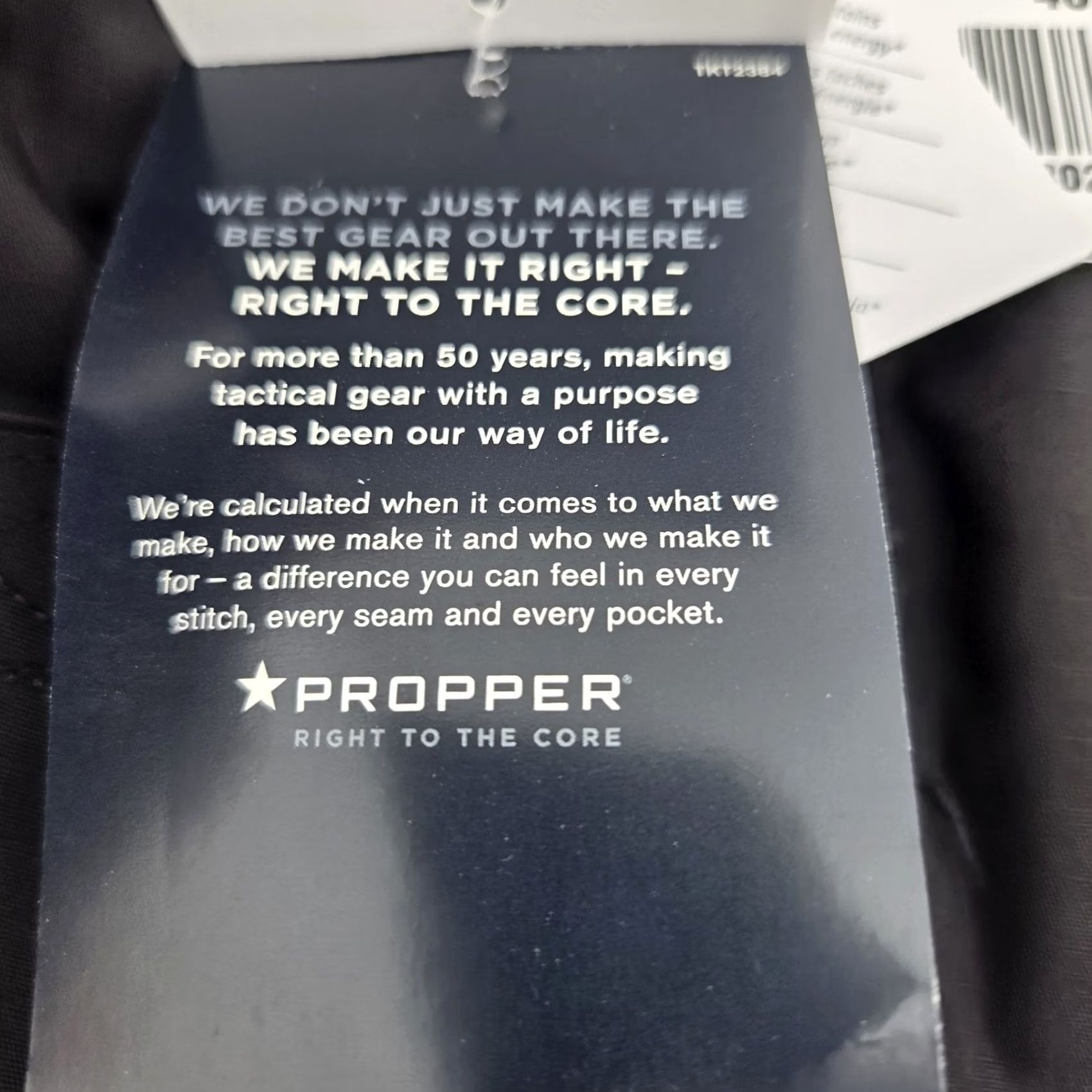 Propper PROPPER Mens Lightweight Canvas Tactical Cargo Pants 40X30 Black EUC Size US 40 / EU 56 - 4 Thumbnail