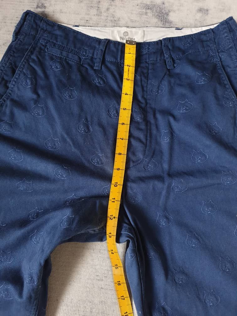 Issey Miyake Ne-Net Issey miyake Monogram blue Japanese brand pant Size US 30 / EU 46 - 13 Thumbnail