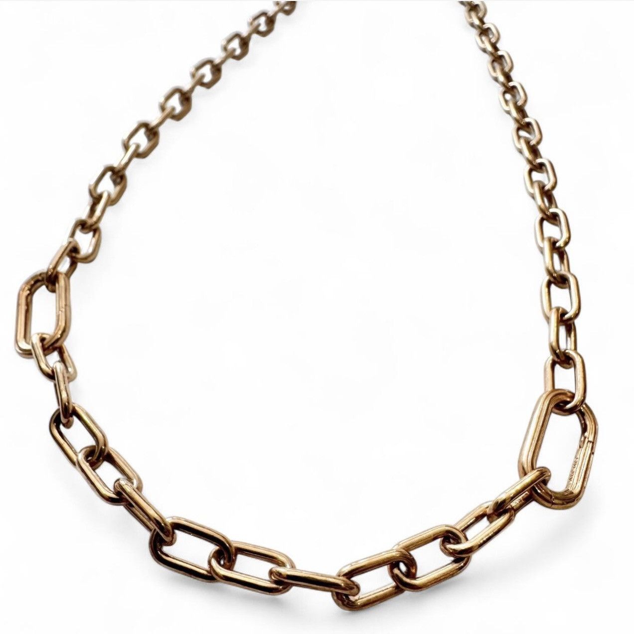 pandora Pandora ME Rose Gold Small-Link Chain Necklace Size ONE SIZE - 2 Thumbnail