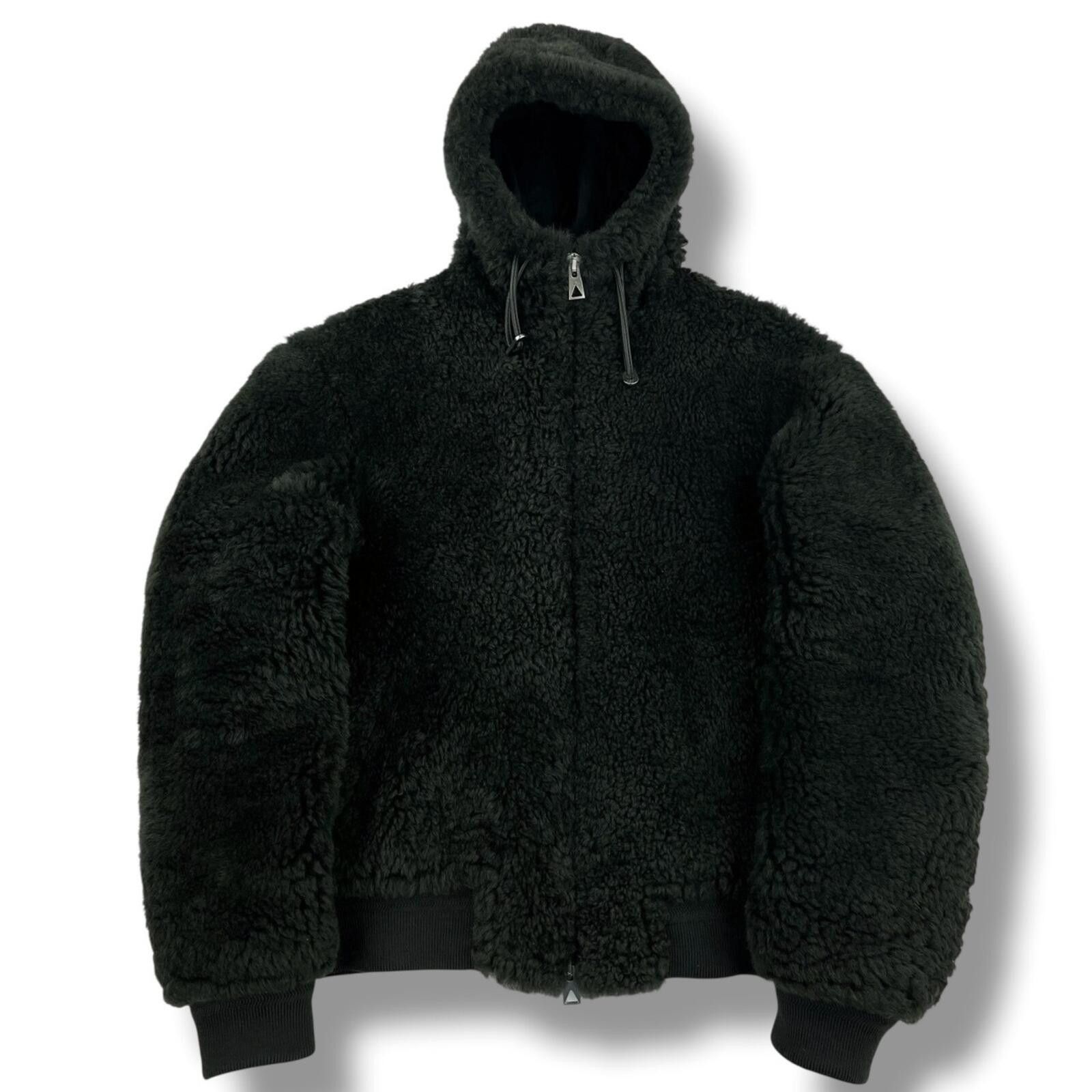 Bottega Veneta Bottega Veneta Shearling Jacket Dark Green Size US L / EU 52-54 / 3 - 2 Thumbnail