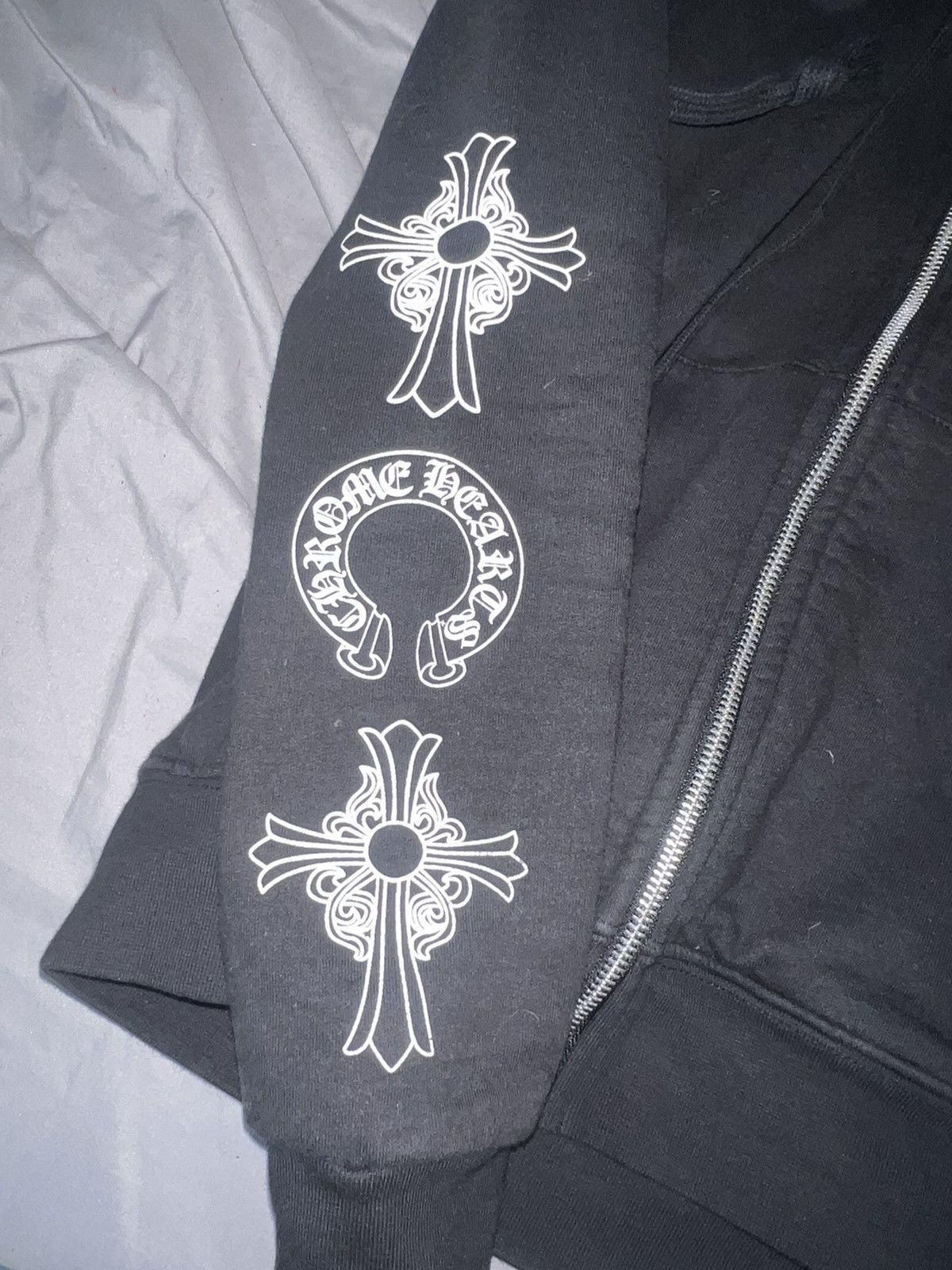 Chrome Hearts Chrome hearts multi logo zip up Size US S / EU 44-46 / 1 - 6 Thumbnail