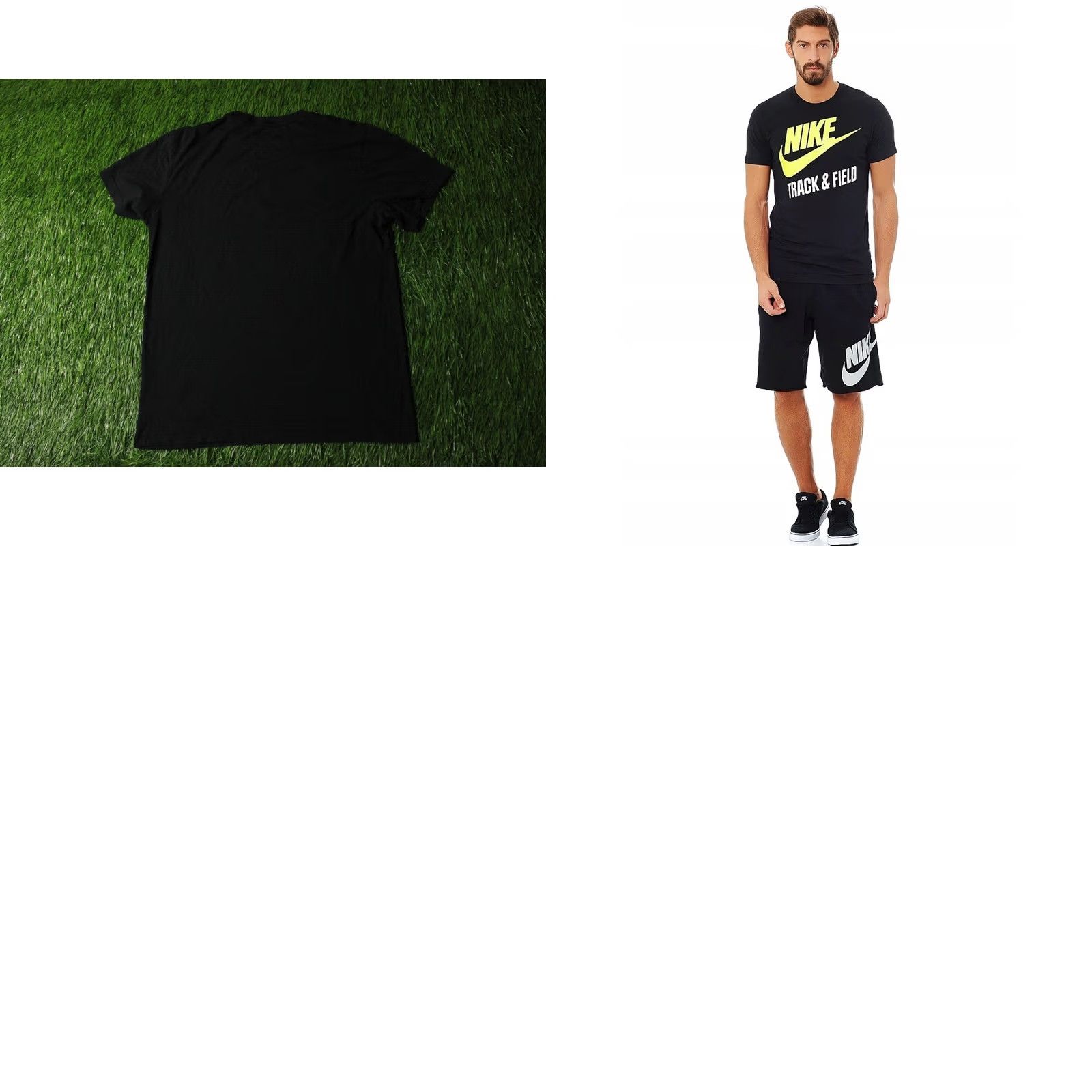 Nike NIKE T-Shirt Shirt Men 2014 Casual Short Sleeve Jersey Large Black Slim Logo 2014 Nike Mens Large Short Sleeve T-Shirt Size US L / EU 52-54 / 3 - 8 Thumbnail