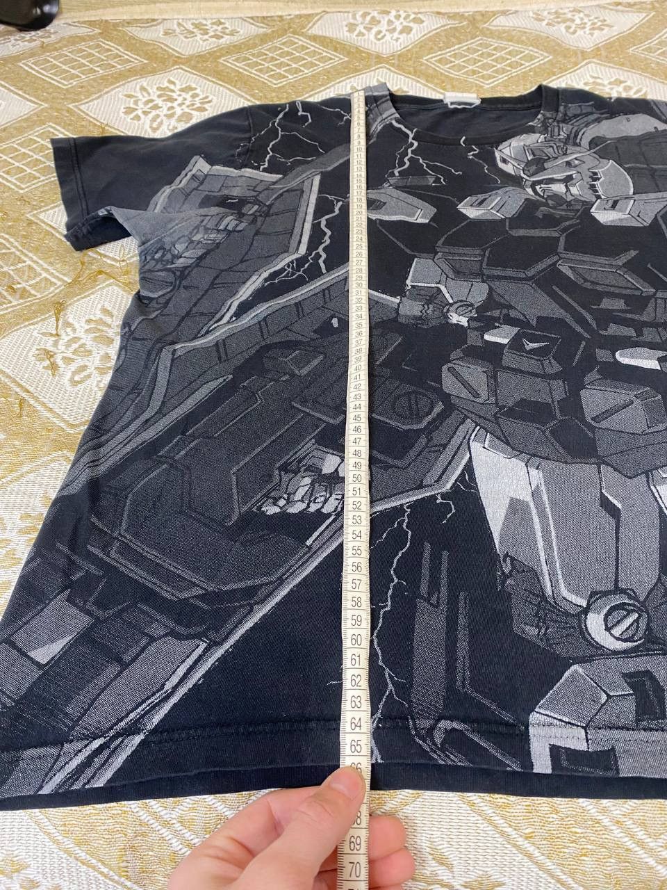 Anime 🔥 Mobile Suit Gundam Thunderbolt Full Armor Anime T Shirt Size US XL / EU 56 / 4 - 16 Thumbnail