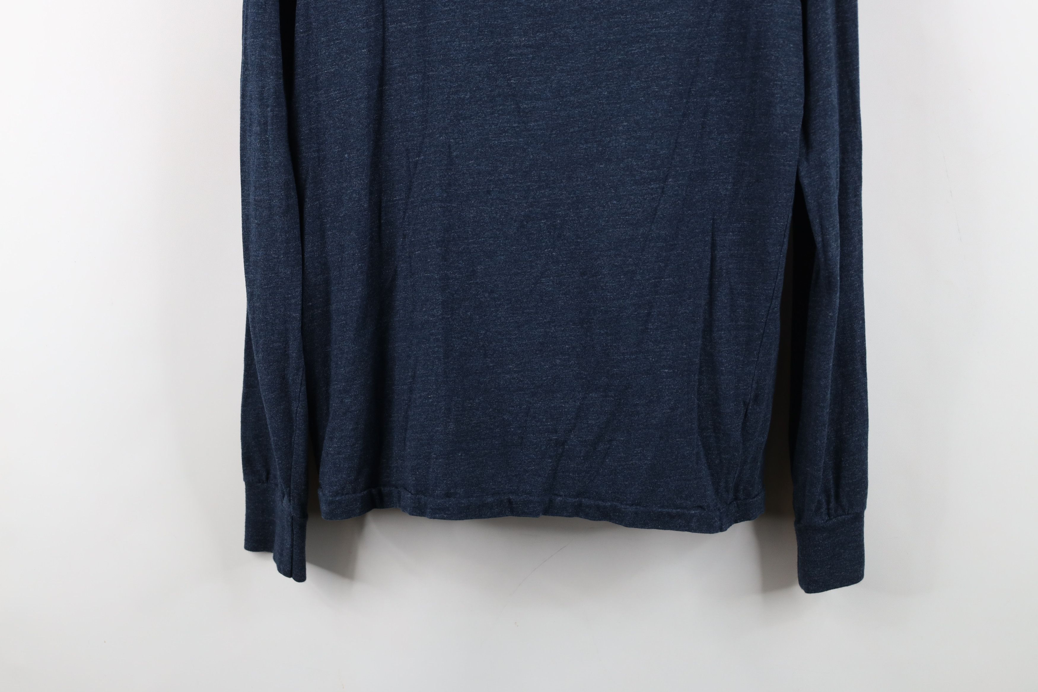 Ralph Lauren Vintage Y2K Ralph Lauren Long Sleeve T-Shirt Blue Cotton Size US S / EU 44-46 / 1 - 3 Thumbnail
