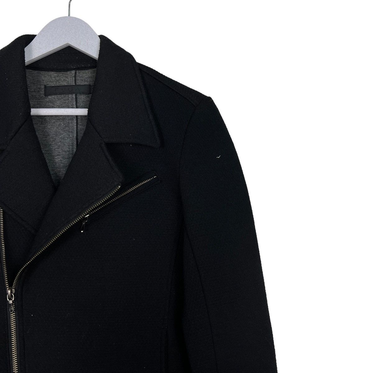 GOSTAR DE FUGA 🔥 JAPANESE DESIGNER BRAND FUGA ASYMMETRIC MOTO JACKET Size US S / EU 44-46 / 1 - 6 Thumbnail