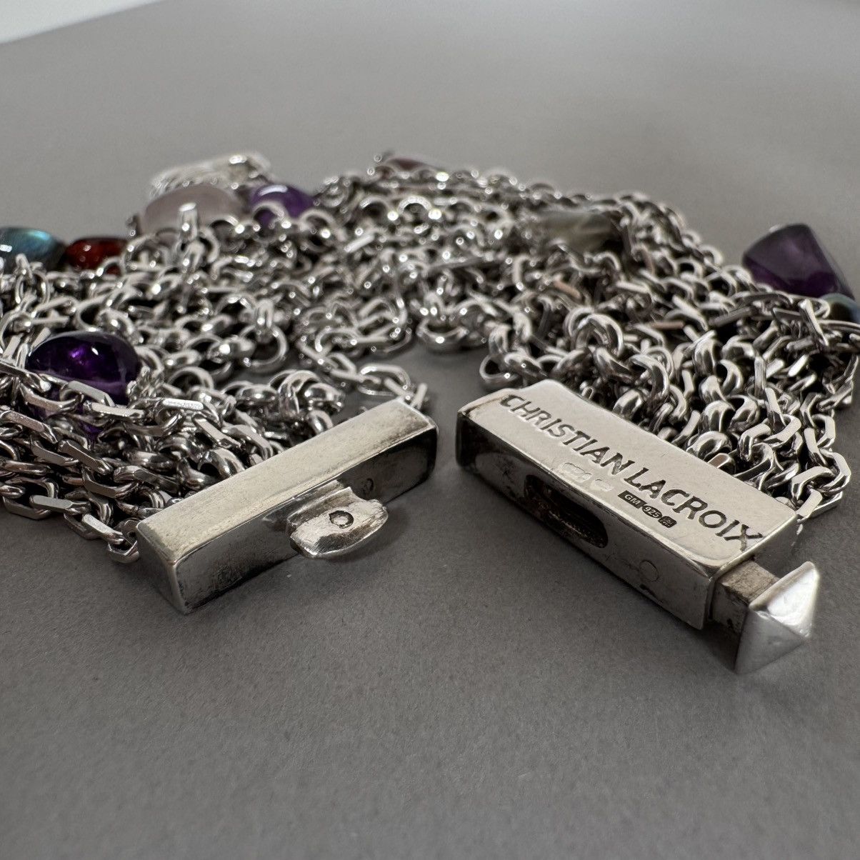 Christian Lacroix Christian Lacroix Sterling Silver Multi Strand Bracelet Size ONE SIZE - 9 Thumbnail