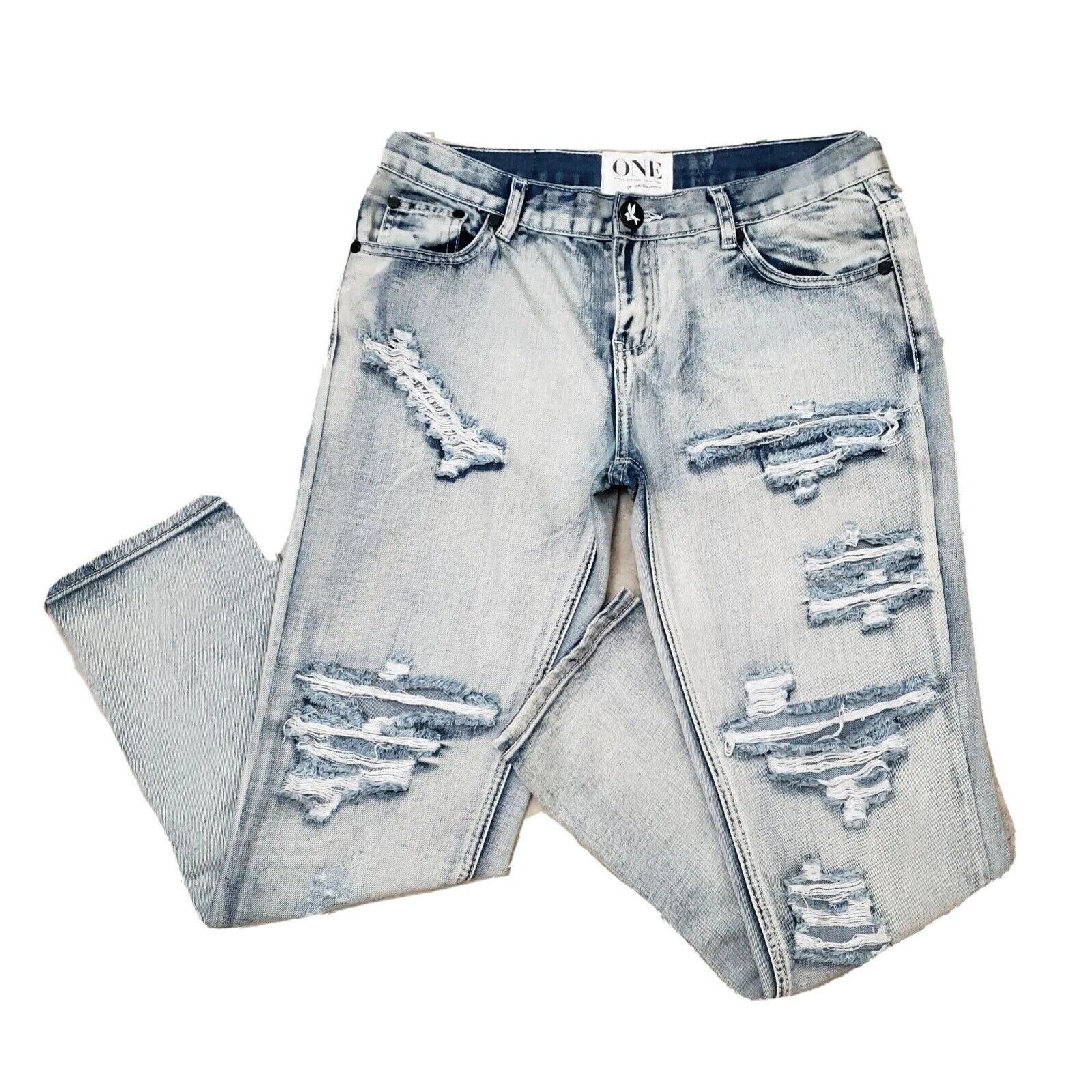 One Teaspoon NOWT ONE X ONE TEASPOON Awesome Baggies Relaxed Tapered Size 28" / US 6 / IT 42 - 3 Thumbnail