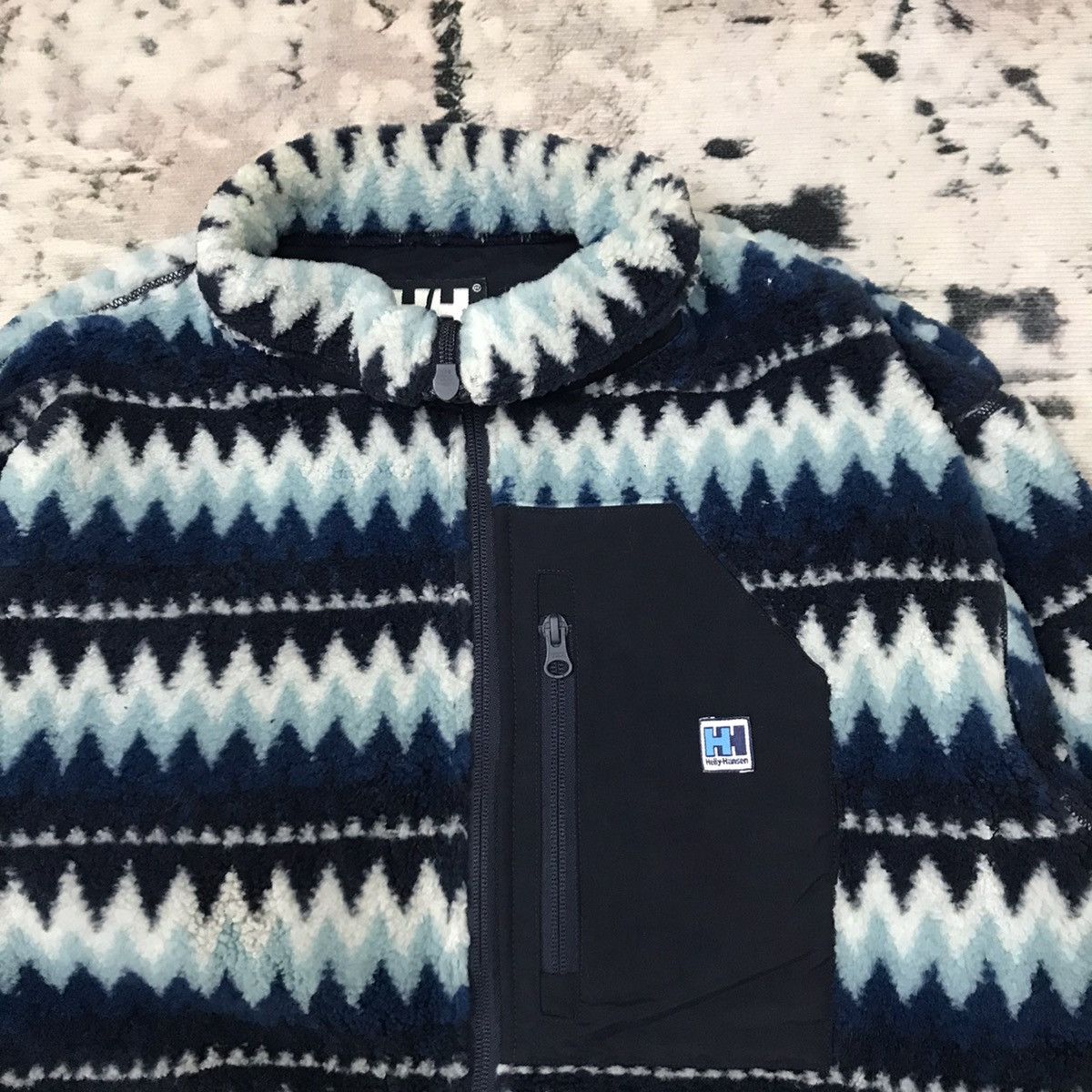 Helly Hansen Vintage Helly Hansen Fleece Sherpa Native Jacket Size US M / EU 48-50 / 2 - 2 Thumbnail