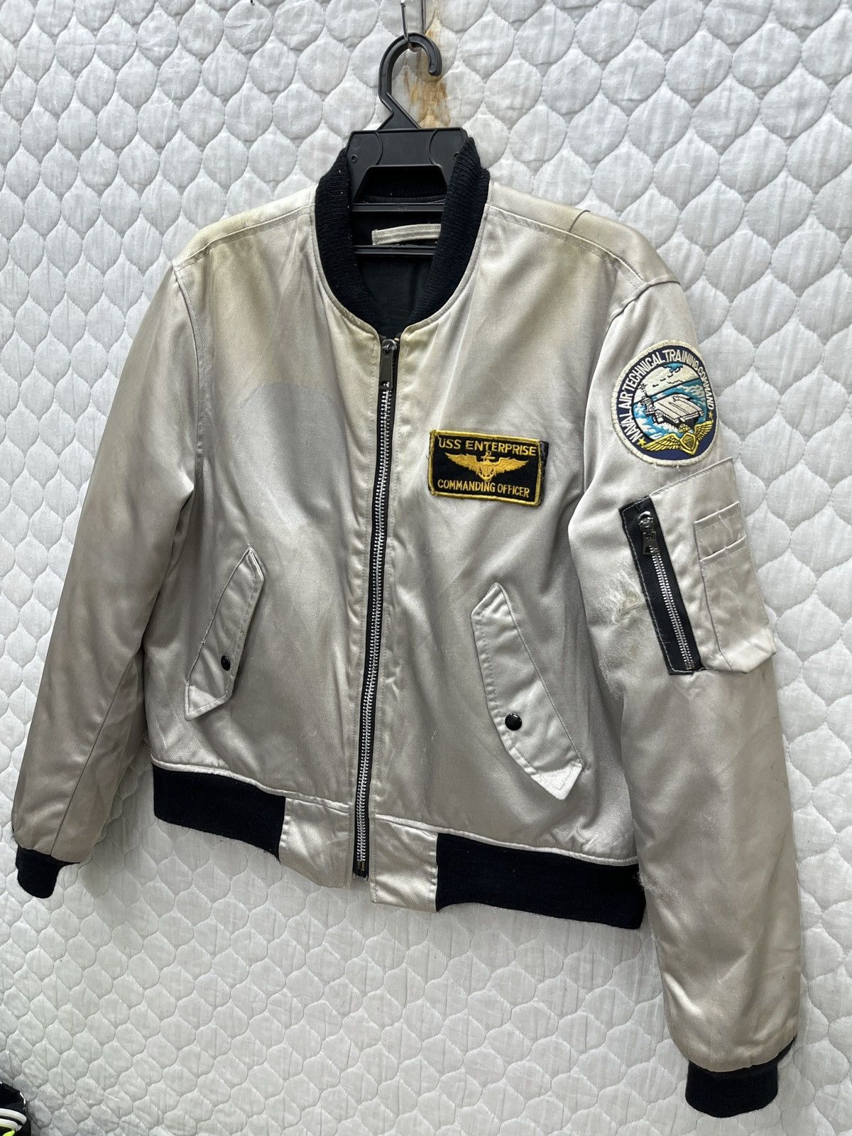 I. Spiewak And Sons 🔥🔥🔥STEALS VTG I SPIEWAK & SONS MILITARY MA1 FLIGHT JACKET Size US M / EU 48-50 / 2 - 3 Thumbnail