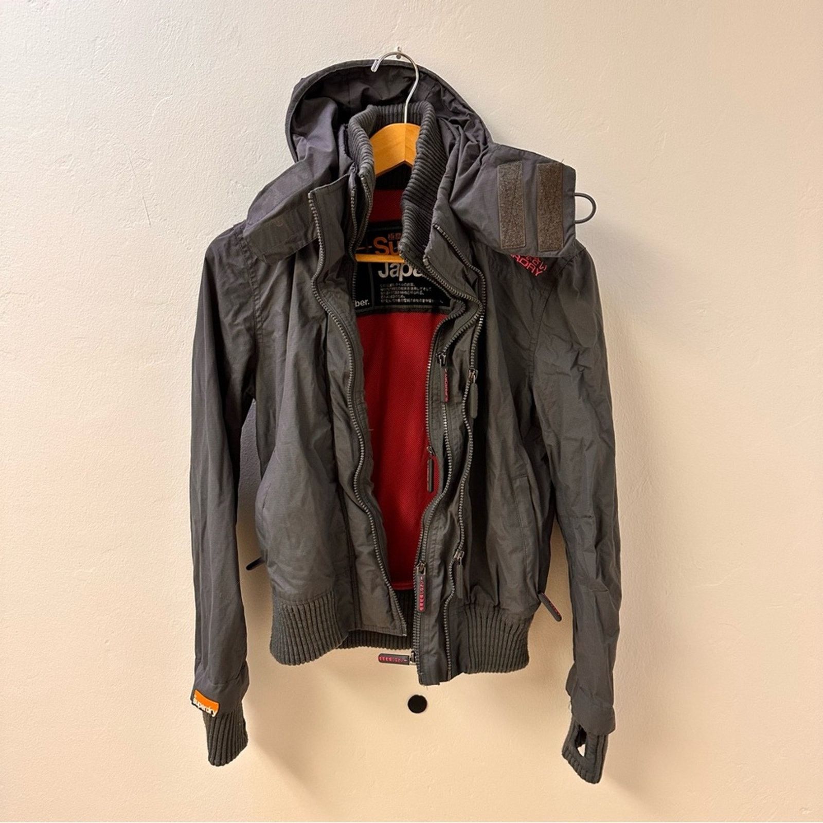 Superdry Superdry Women’s The Windbomber Jacket - Gray - Small Size S / US 4 / IT 40 - 2 Thumbnail