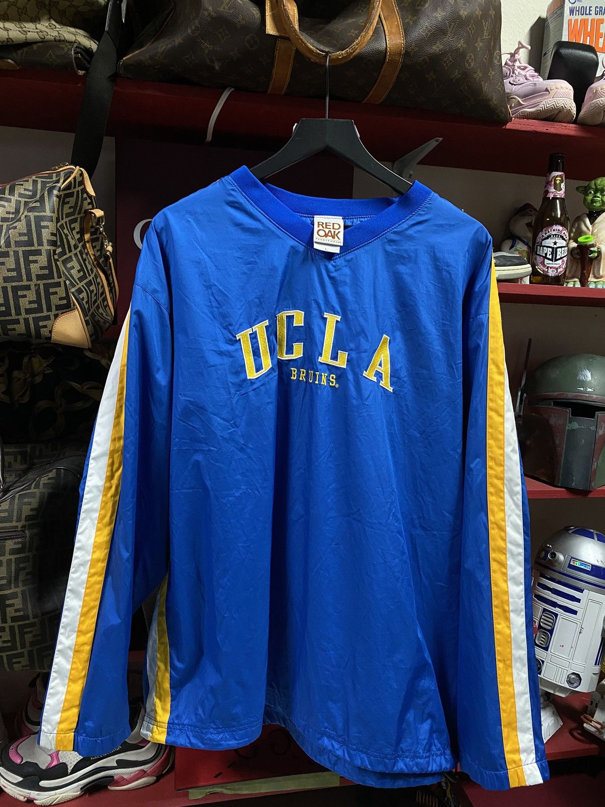 Vintage Vintage 90’s UCLA Windbreaker Jacket Crewneck Adult XLarge Size US XL / EU 56 / 4 - 1 Thumbnail