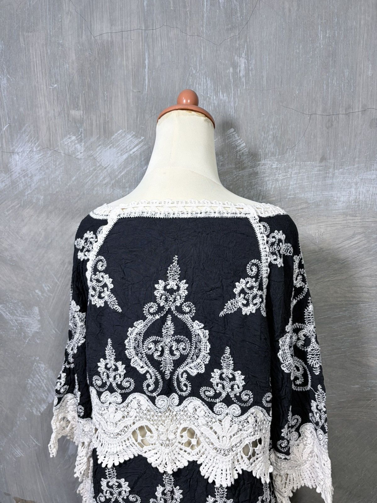 Japanese Brand Unknown Women Bohemian Summer Tops Size M / US 6-8 / IT 42-44 - 8 Thumbnail