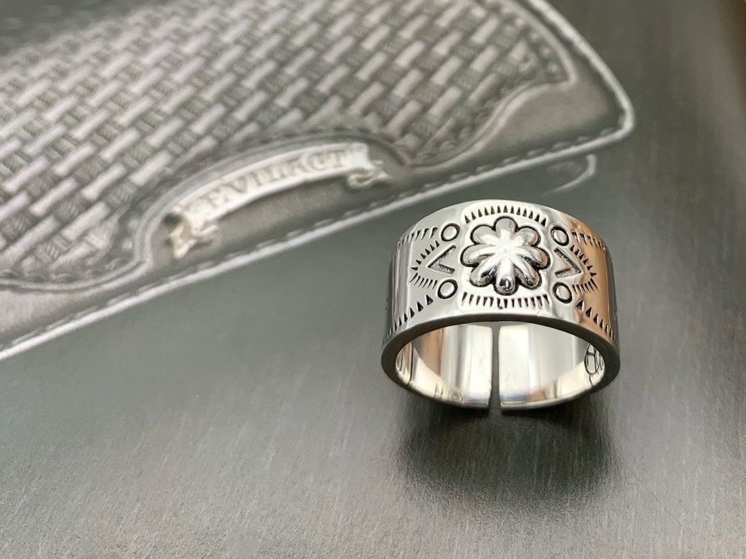 Jewelry New Design Jewelry Rings Open Size Chrome Ring (Size 7-13) Size ONE SIZE - 6 Thumbnail