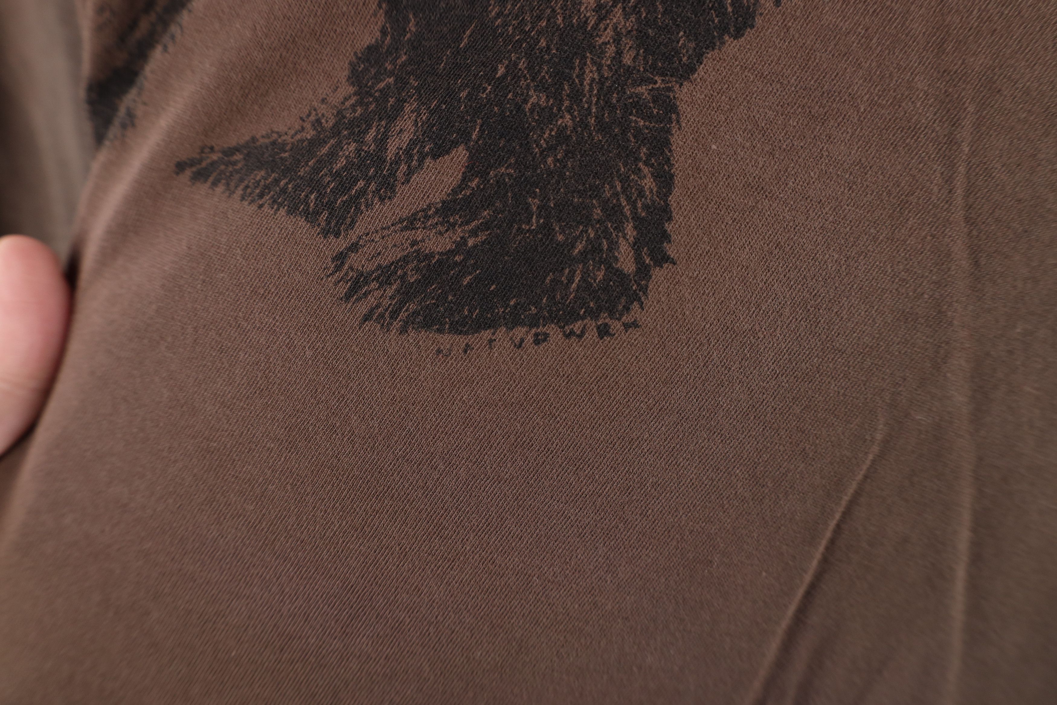 Vintage Vintage Y2K Streetwear Nature Short Sleeve T-Shirt Brown Size US L / EU 52-54 / 3 - 5 Thumbnail