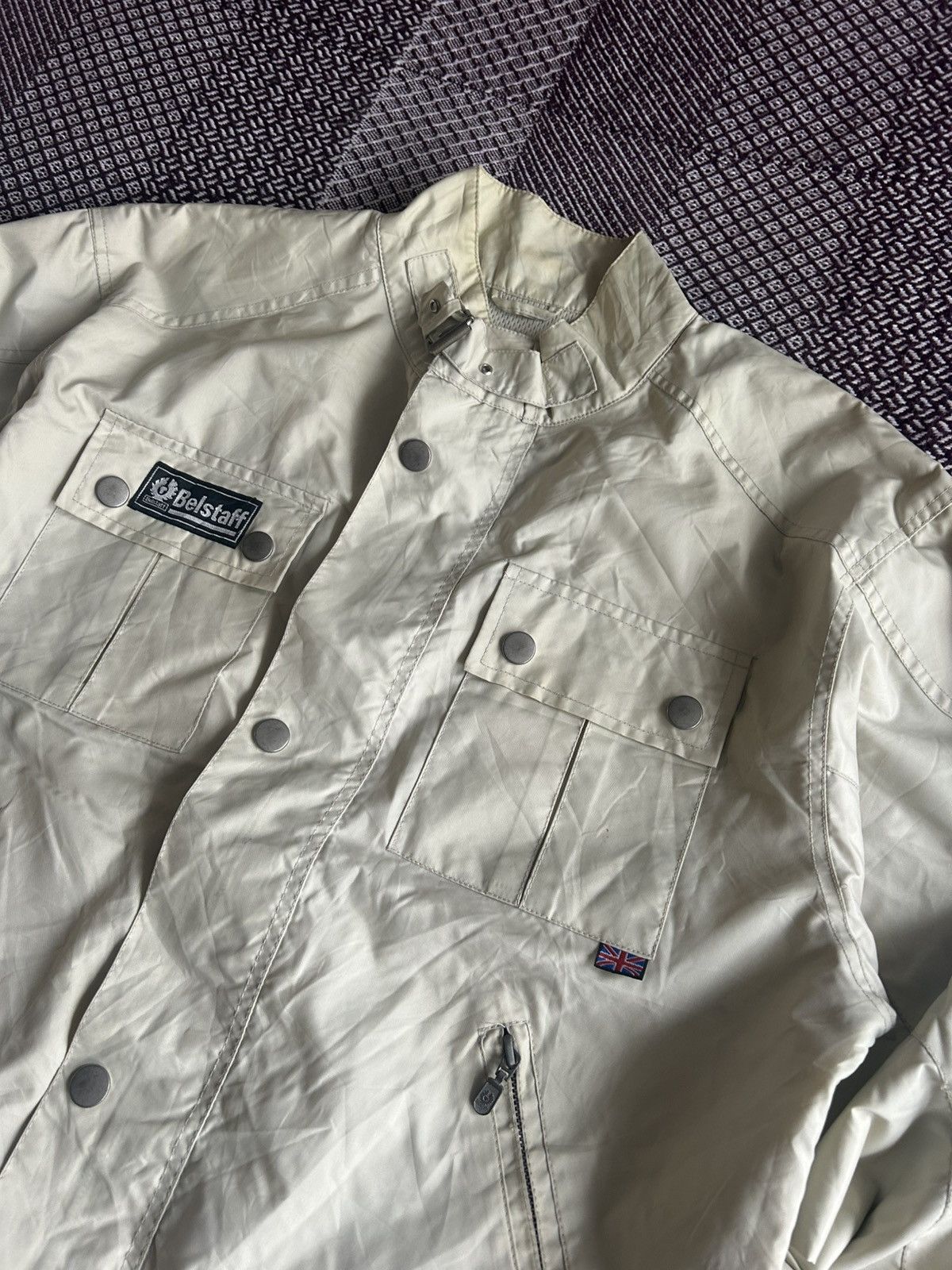 Belstaff Vintage Belstaff Nylon Bomber Jacket Unisex 00s Rare Casual Size US L / EU 52-54 / 3 - 8 Thumbnail