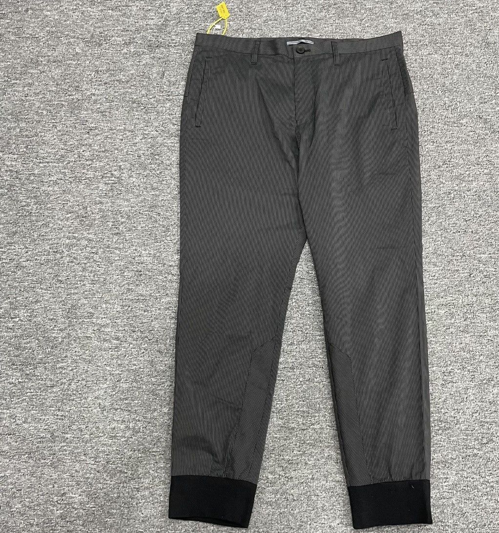 Lanvin LANVIN Striped Trousers Classic vertical stripe print J16 Size US 34 / EU 50 - 1 Thumbnail