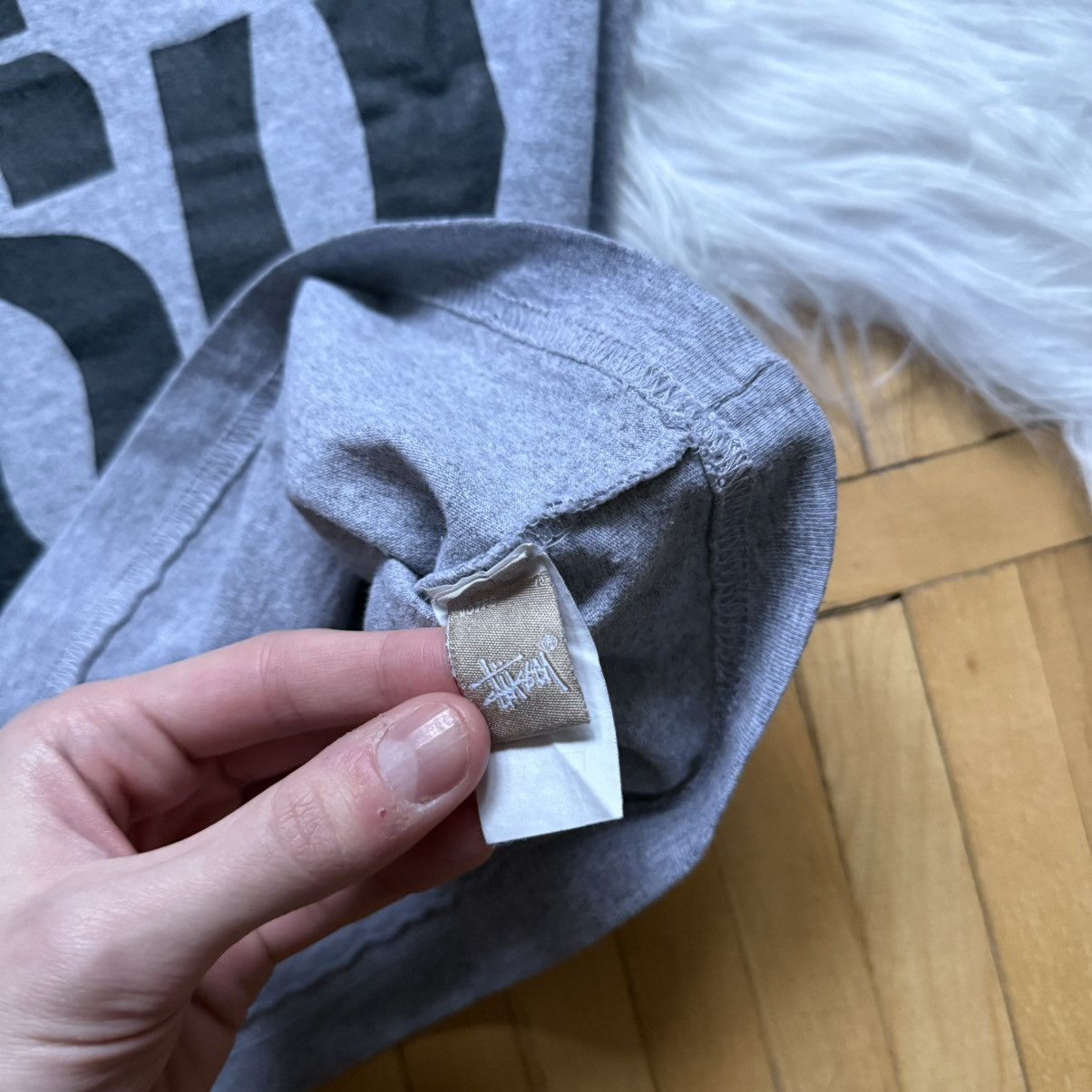 Stussy 📌 Vintage Stussy 00s NY Big Logo Y2k Slim Tee Size S / US 4 / IT 40 - 8 Thumbnail