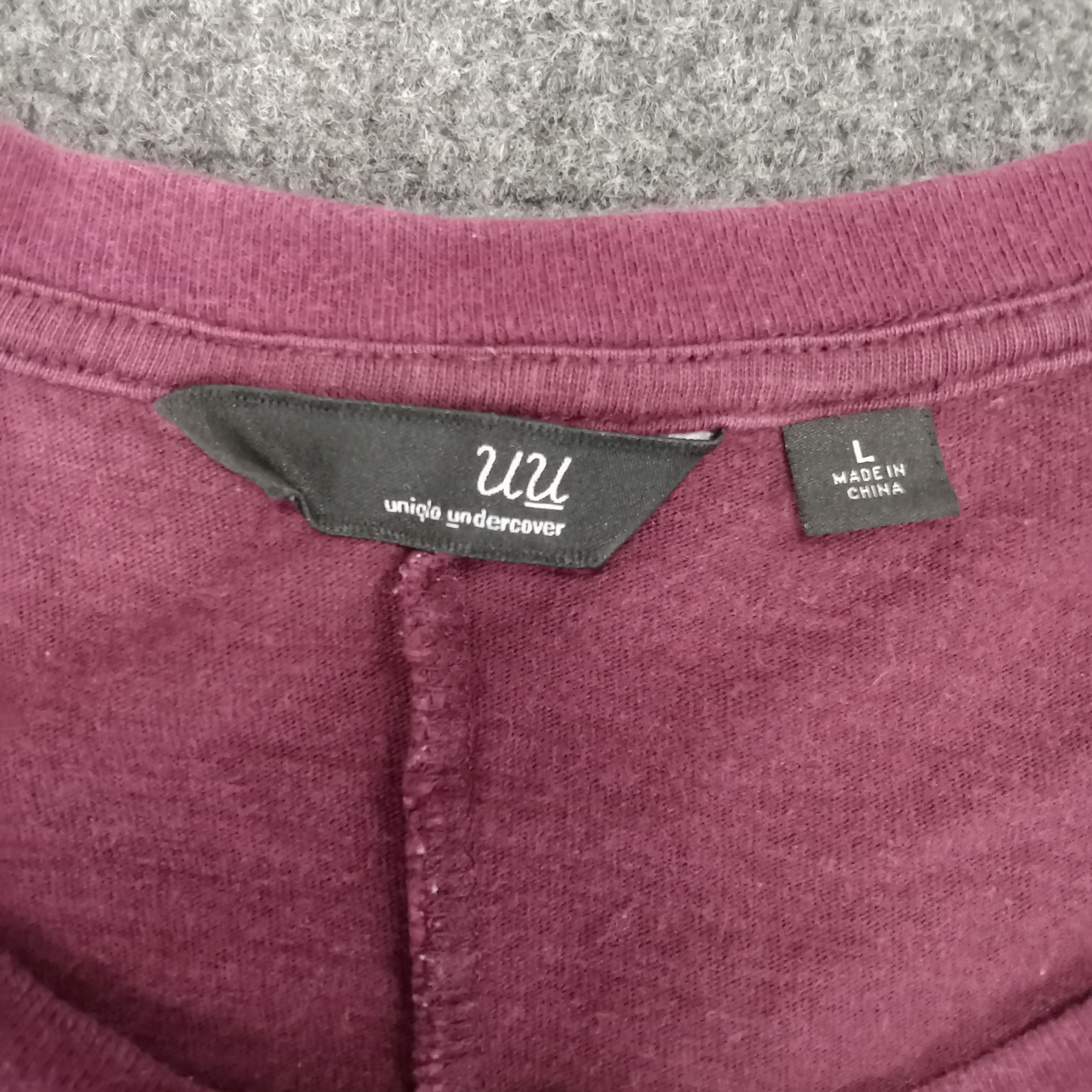 Undercover × Uniqlo × Vintage Uniqolo X Undercover Japanese Brand Tshirts Size US M / EU 48-50 / 2 - 4 Thumbnail