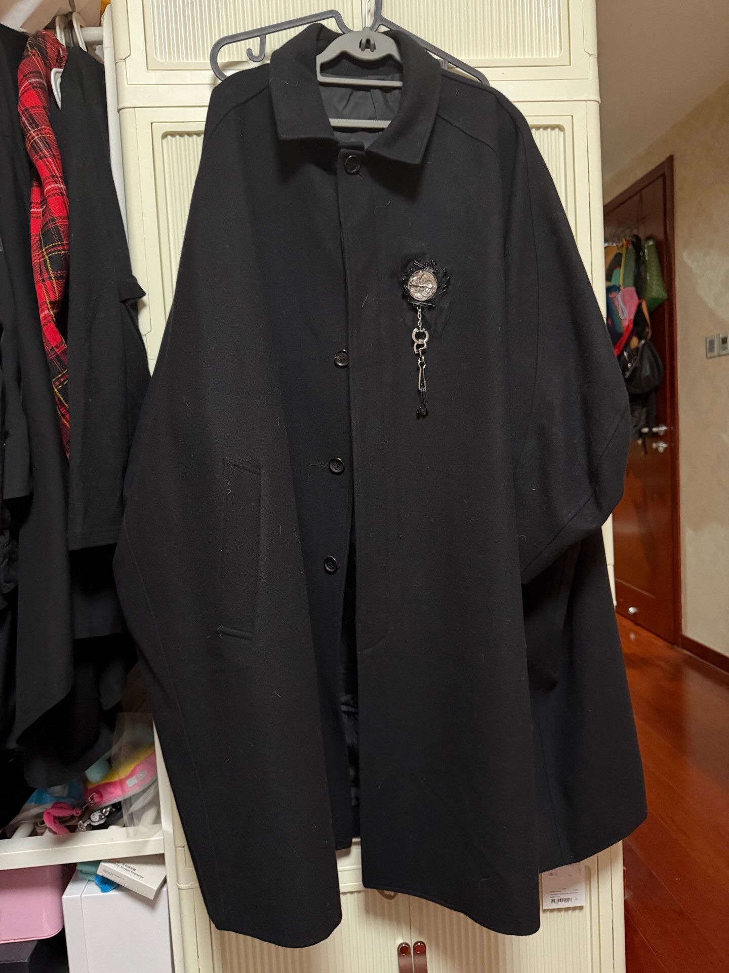 Christopher Nemeth Nemeth Wool Coat Size S for Sale Size S / US 4 / IT 40 - 1 Thumbnail