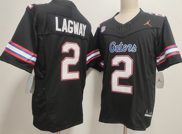 Other Men's Florida Gators #2 DJ Lagway Black Jersey Size US L / EU 52-54 / 3 - 1 Thumbnail