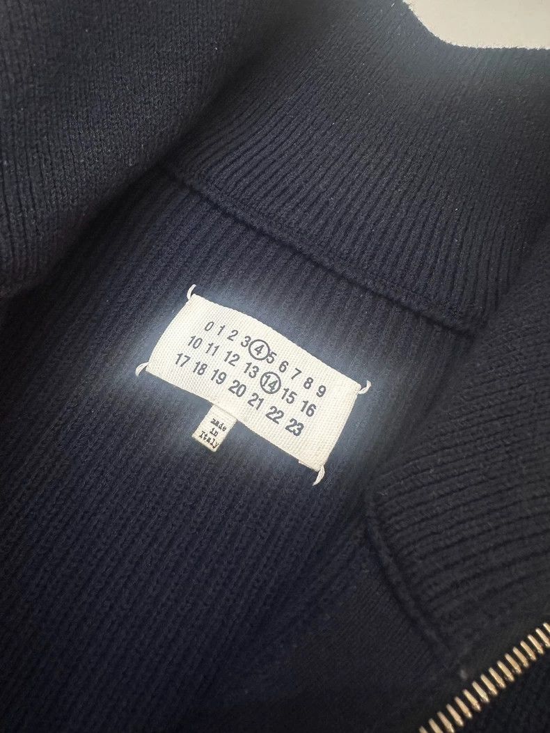 Maison Margiela Maison Margiela Men's stand-up collar zipper cardigan sweat Size US XL / EU 56 / 4 - 2 Thumbnail