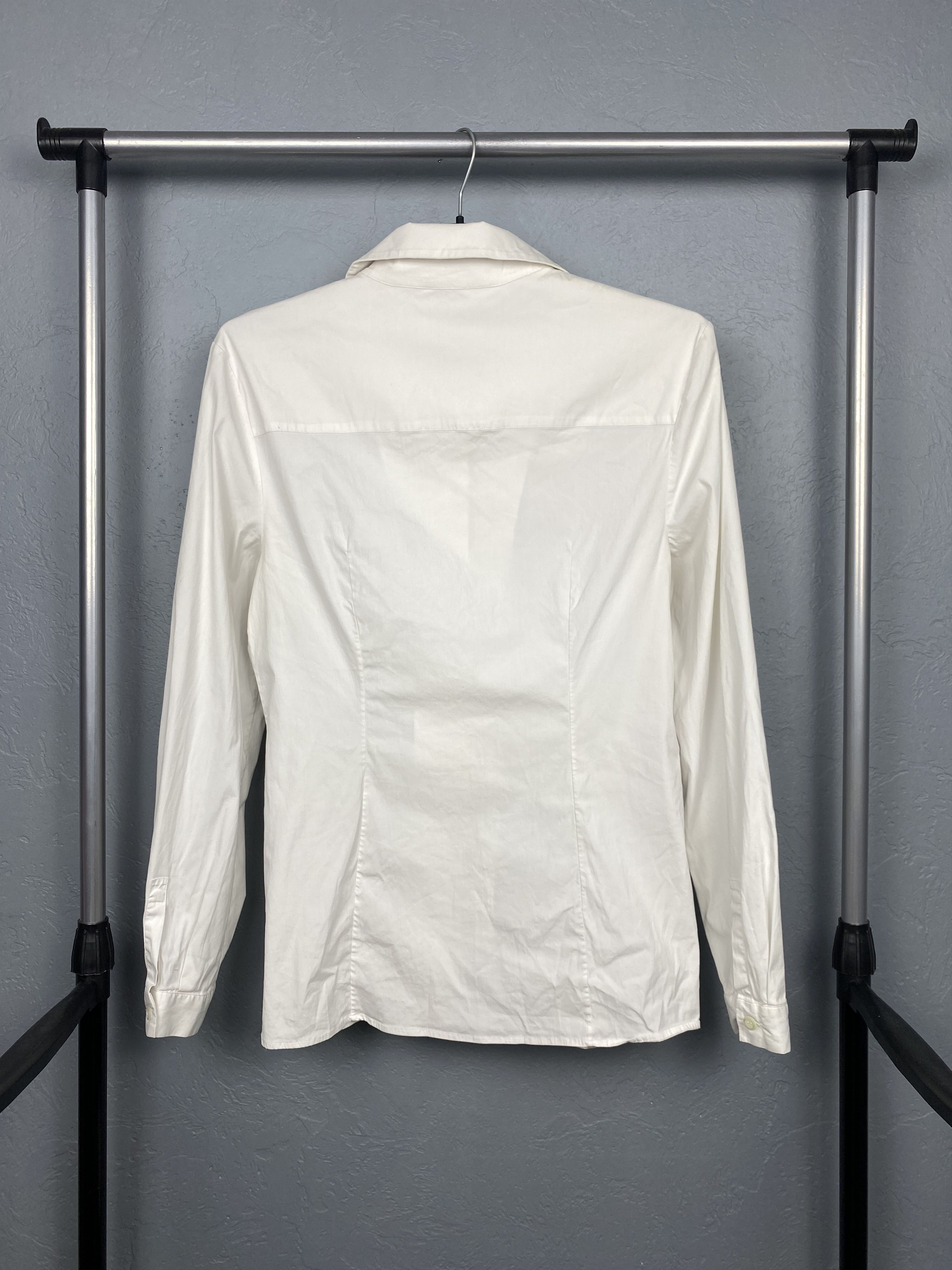 Prada Prada Womens Long Sleeve Shirt Ladies Size XL / US 12-14 / IT 48-50 - 8 Thumbnail