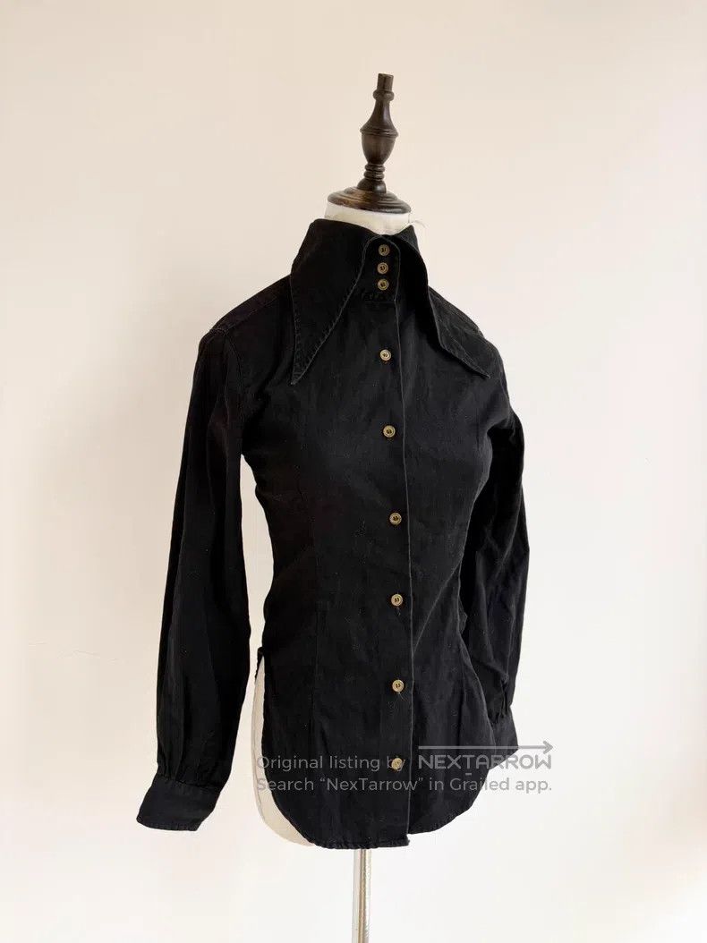 Vivienne Westwood Vivienne Westwood Vintage old red label black large pointe Size S / US 4 / IT 40 - 2 Thumbnail