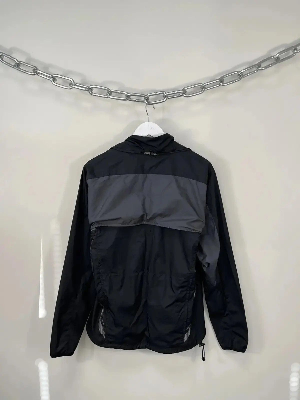 Nike × Vintage Vintage Nike Transformer 2 in 1 Y2K Hype Black Drill Jacket Size US L / EU 52-54 / 3 - 8 Thumbnail