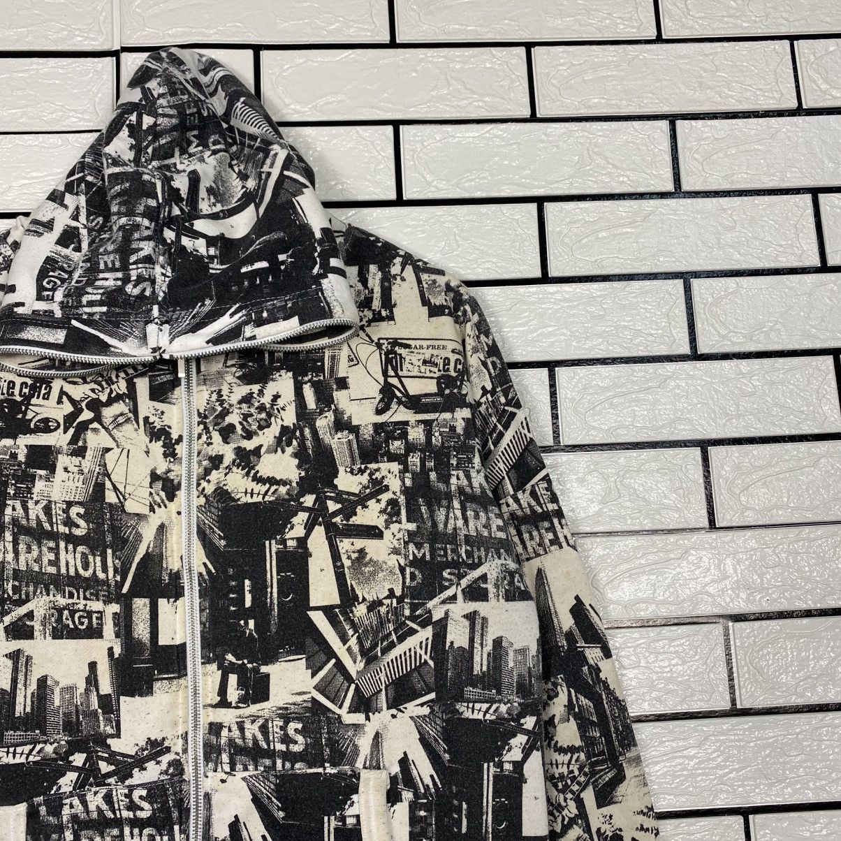 Hysteric Glamour 📌Full Print Bomber Jacket Punk Design Confirm Japan Size US M / EU 48-50 / 2 - 7 Thumbnail